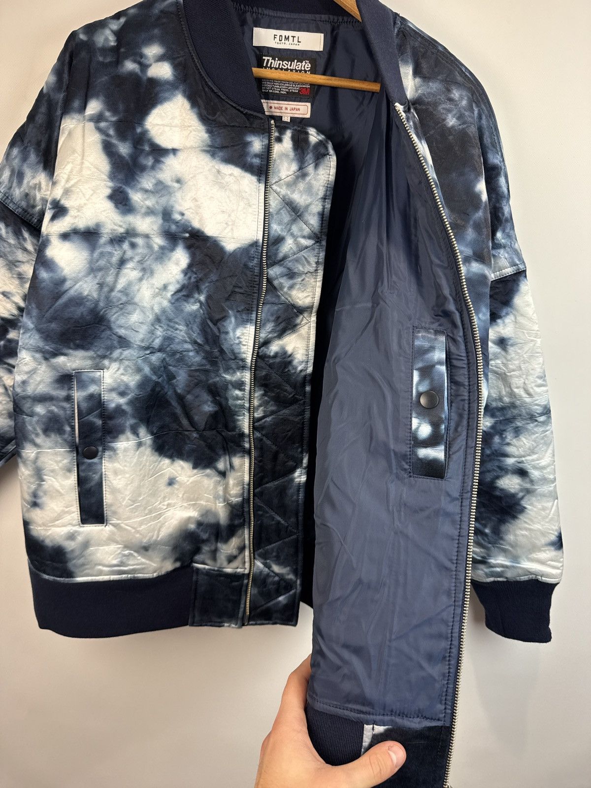 FDMTL FDMTL Tie Dye Bomber Jacket Size 4 Size US M / EU 48-50 / 2 - 8 Thumbnail