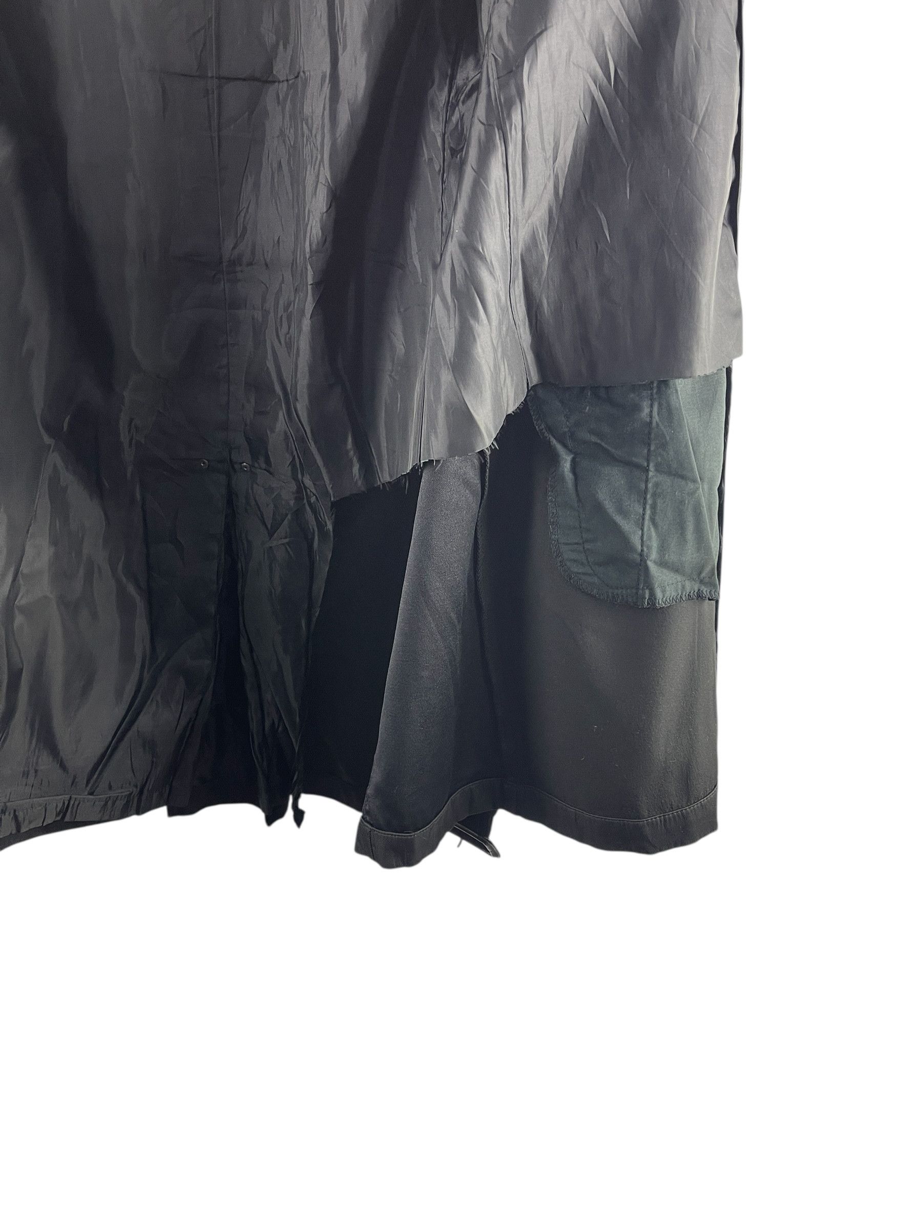 semanticdesign Semanticdesign Black Double-Breasted Trench Coat Jacket Size US M / EU 48-50 / 2 - 16 Thumbnail