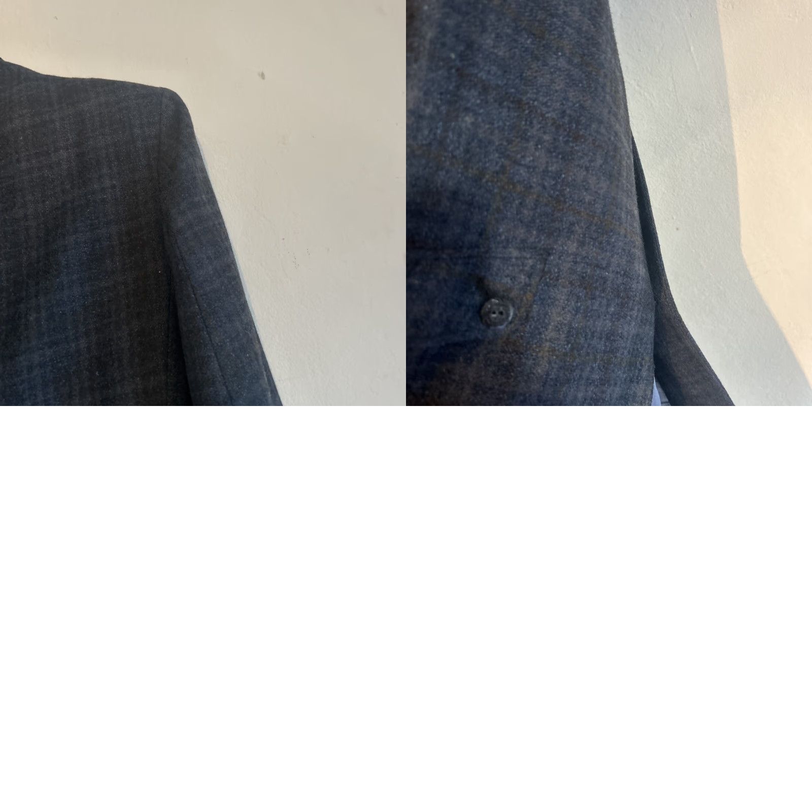 Vintage VINTAGE Sears Roebuck Oxford Blazer Men's Small Blue Wool Plaid Academia 38r USA Mens Size 38R - 10 Thumbnail