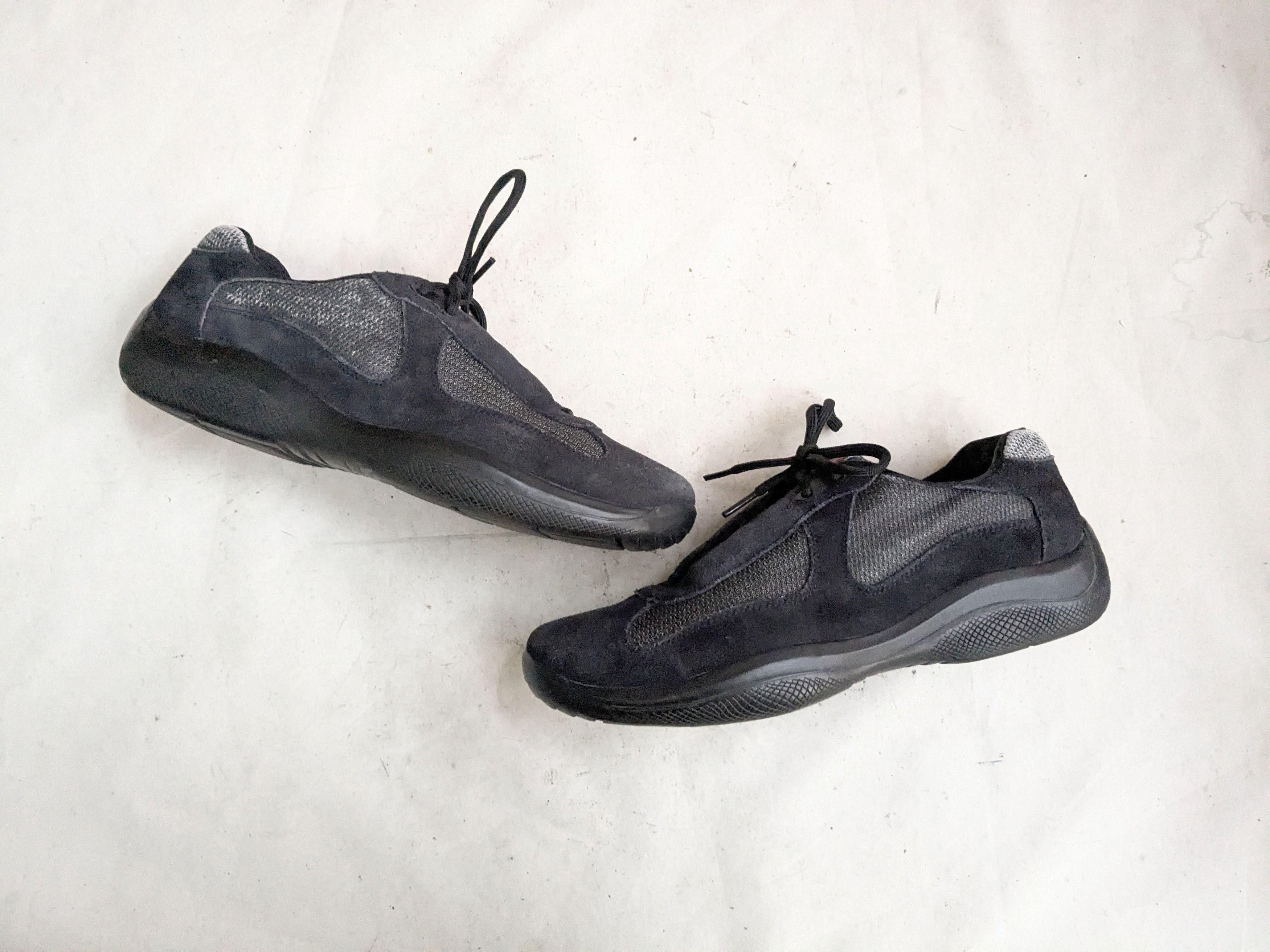 Prada Prada America's Cup Navy Blue Suede 9.5 Low Top Size US 9.5 / EU 42-43 - 1 Thumbnail