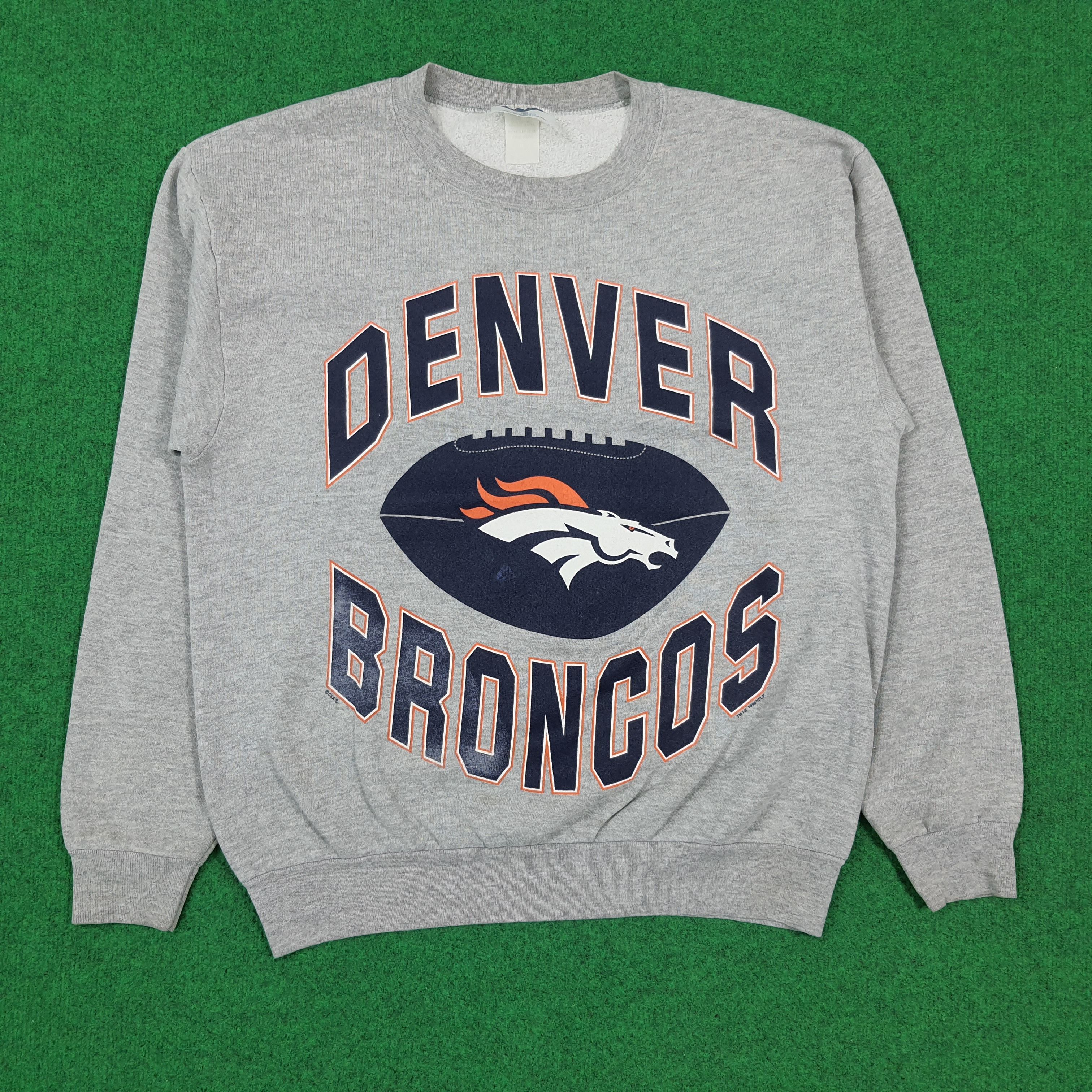 CSA Vintage 1998 Denver Broncos Sweatshirt NFL Football E1A7 Size US M / EU 48-50 / 2 - 1 Thumbnail