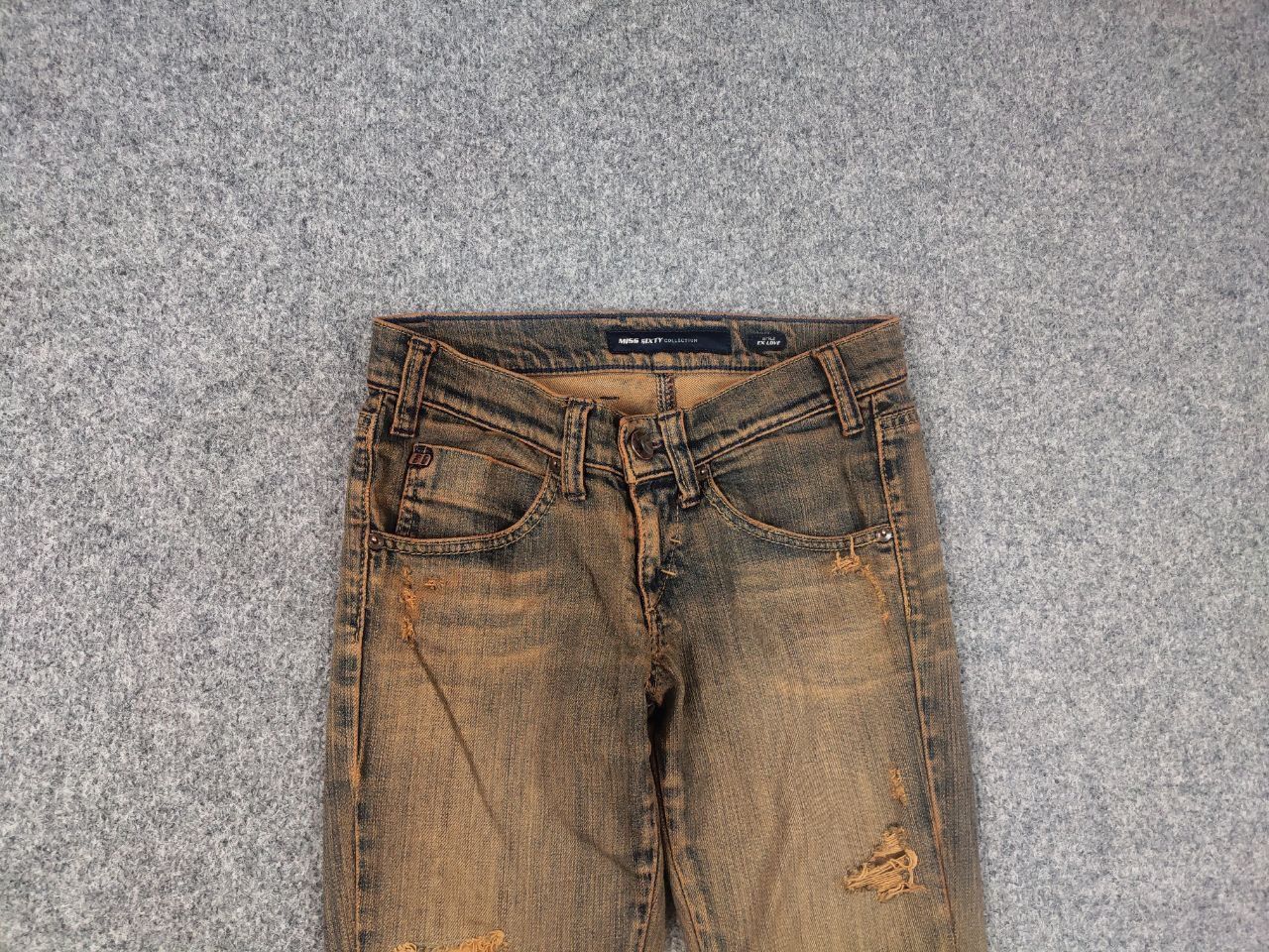 Miss Sixty Miss Sixty ex love Y2K Bootcut LGB If Six Was Nine Jeans Size 26" / US 2 / IT 38 - 8 Thumbnail