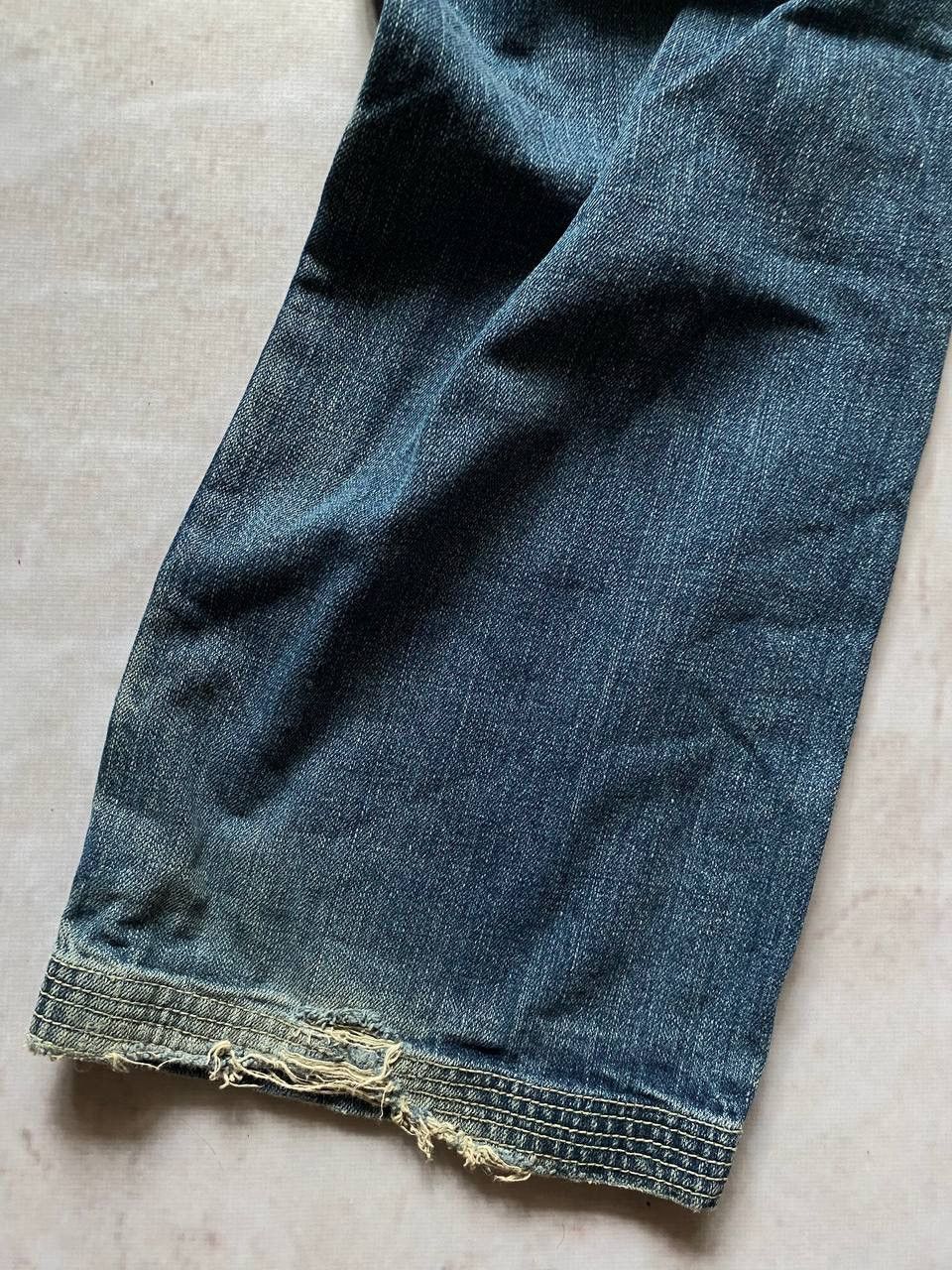 Airwalk Vintage Baggy Pants distressed Denim Jeans Y2k Hype Rare Size US 34 / EU 50 - 4 Thumbnail