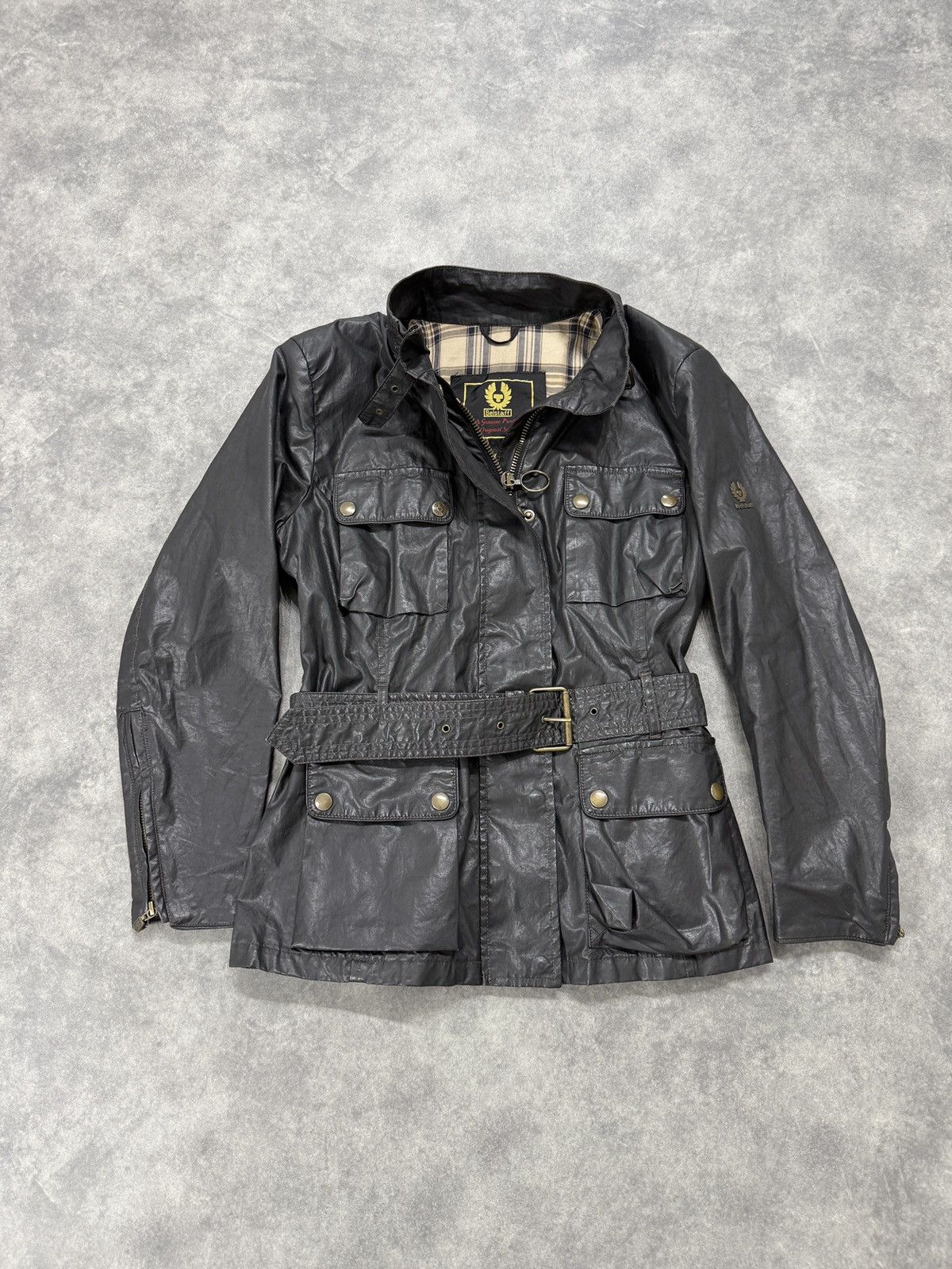 Belstaff Waxed cotton belstaff trialmaster vintage tailored y2k Size L / US 10 / IT 46 - 2 Thumbnail