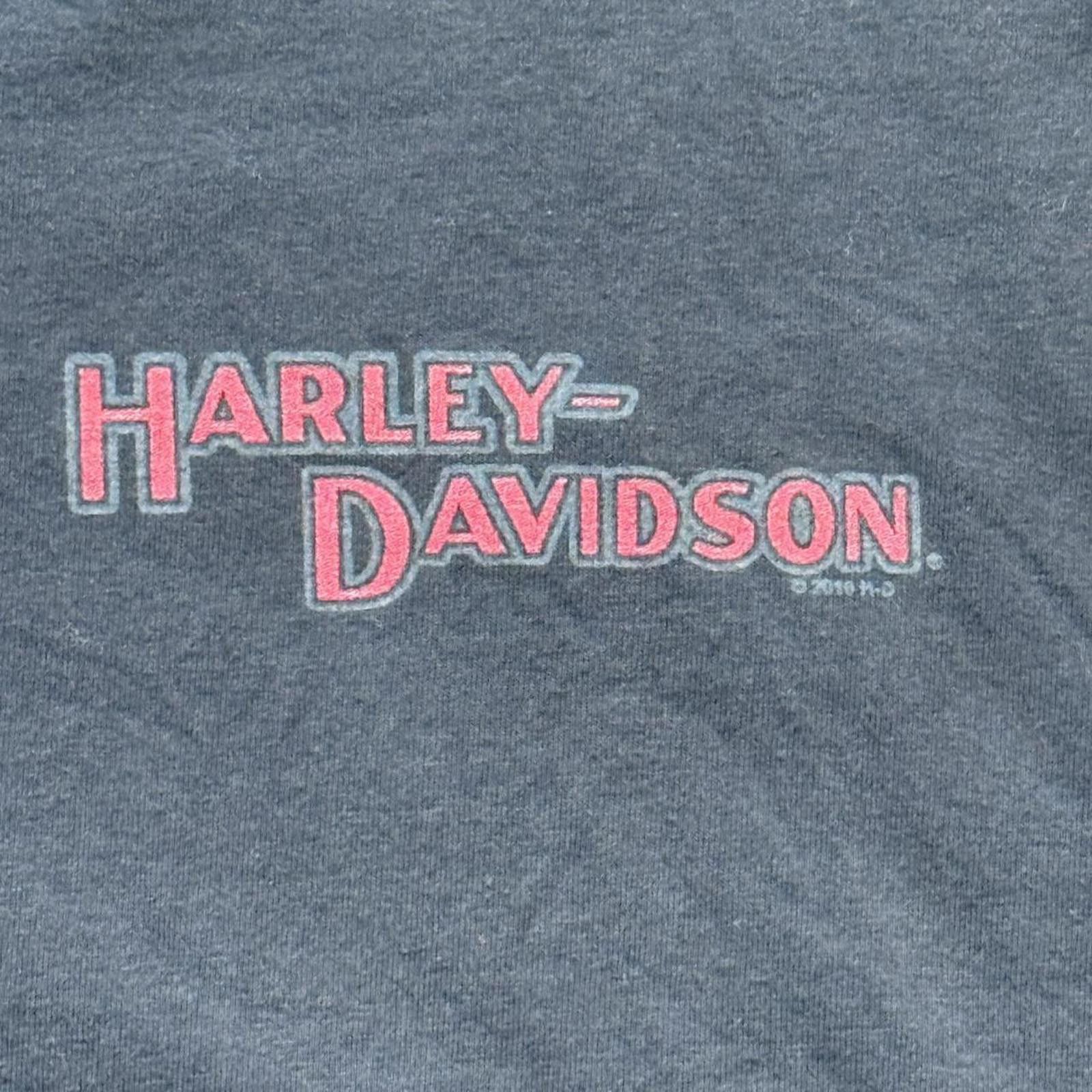 Harley Davidson Harley-Davidson Motorcycles “Tampa eagle” Faded Y2K T-shirt Size US XXL / EU 58 / 5 - 5 Thumbnail