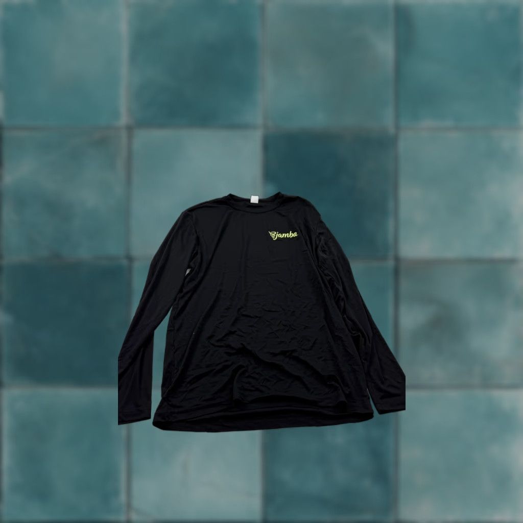 Vintage Jamba Shirt Mens Large Black Long Sleeve Performance Sport-Tek Uniform Crewneck Shirt Size US L / EU 52-54 / 3 - 1 Thumbnail