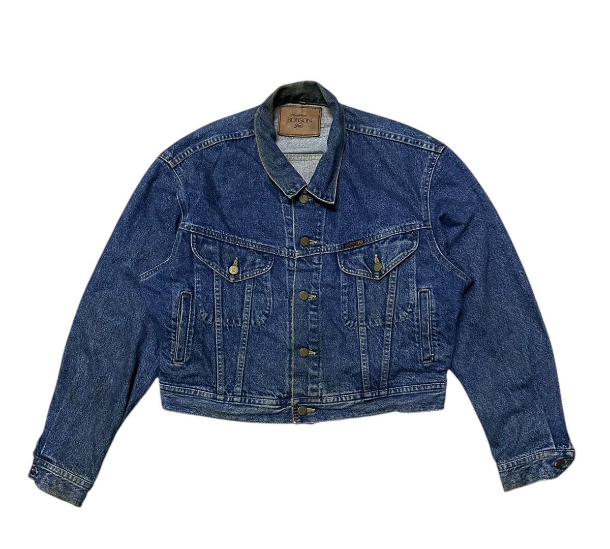Vintage Vintage 90s Bobson trucker jacket size L Size US L / EU 52-54 / 3 - 8 Thumbnail