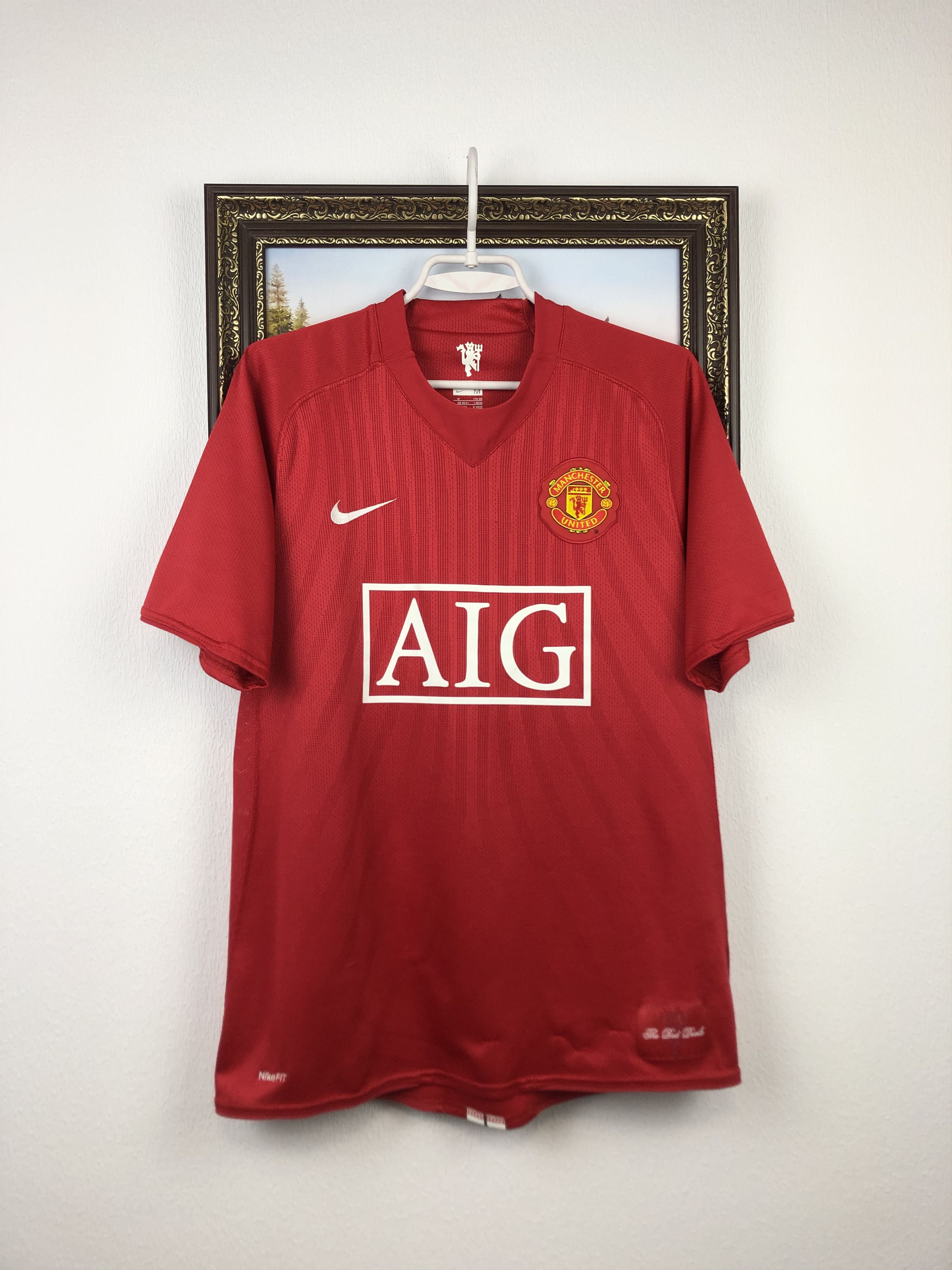 Manchester United football shirt 2007 Soccer Jersey Trikot