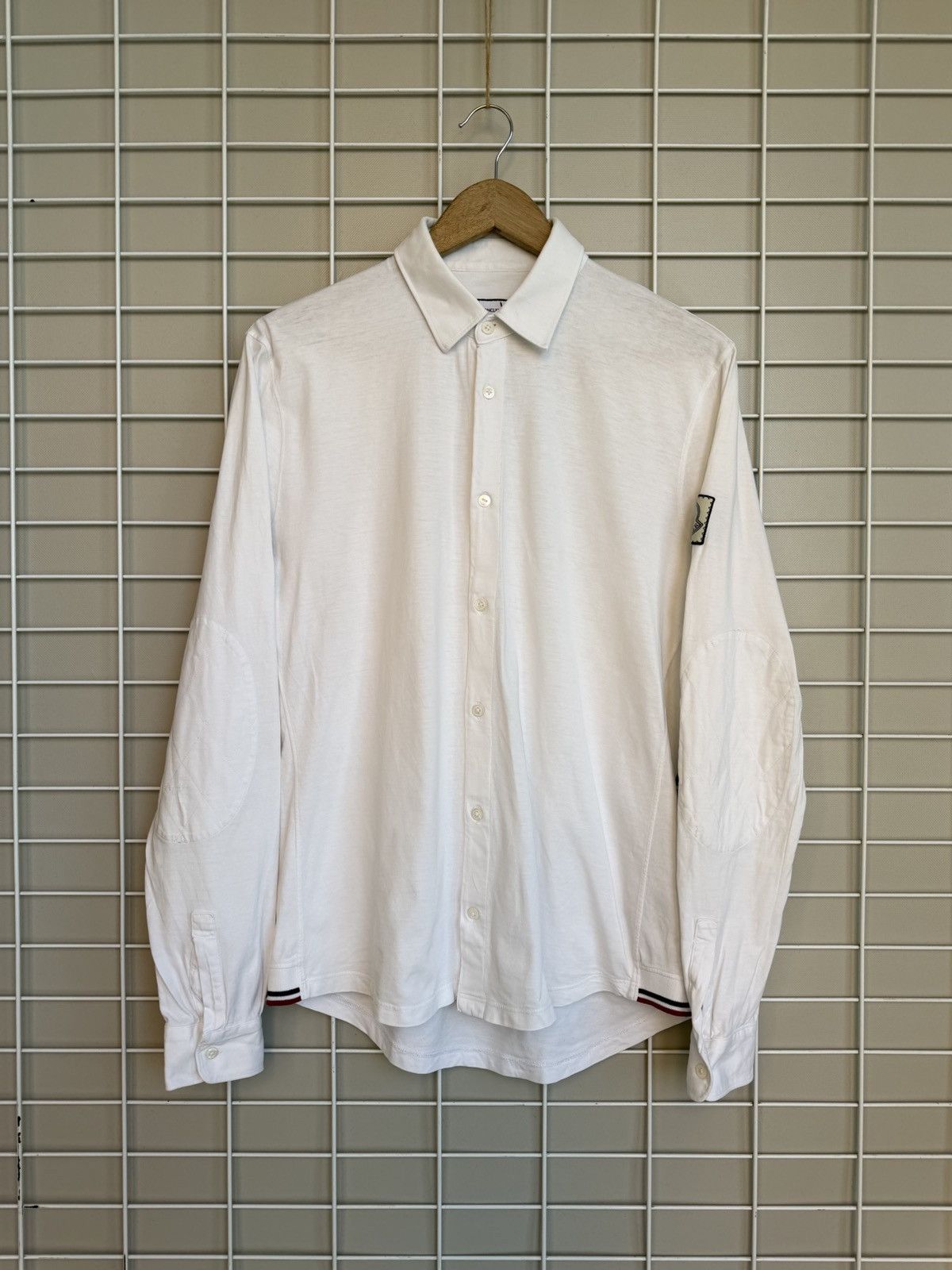 Moncler Moncler Gamme Bleu Classic Oxford Button Shirt Mens Size L Size US L / EU 52-54 / 3 - 1 Thumbnail