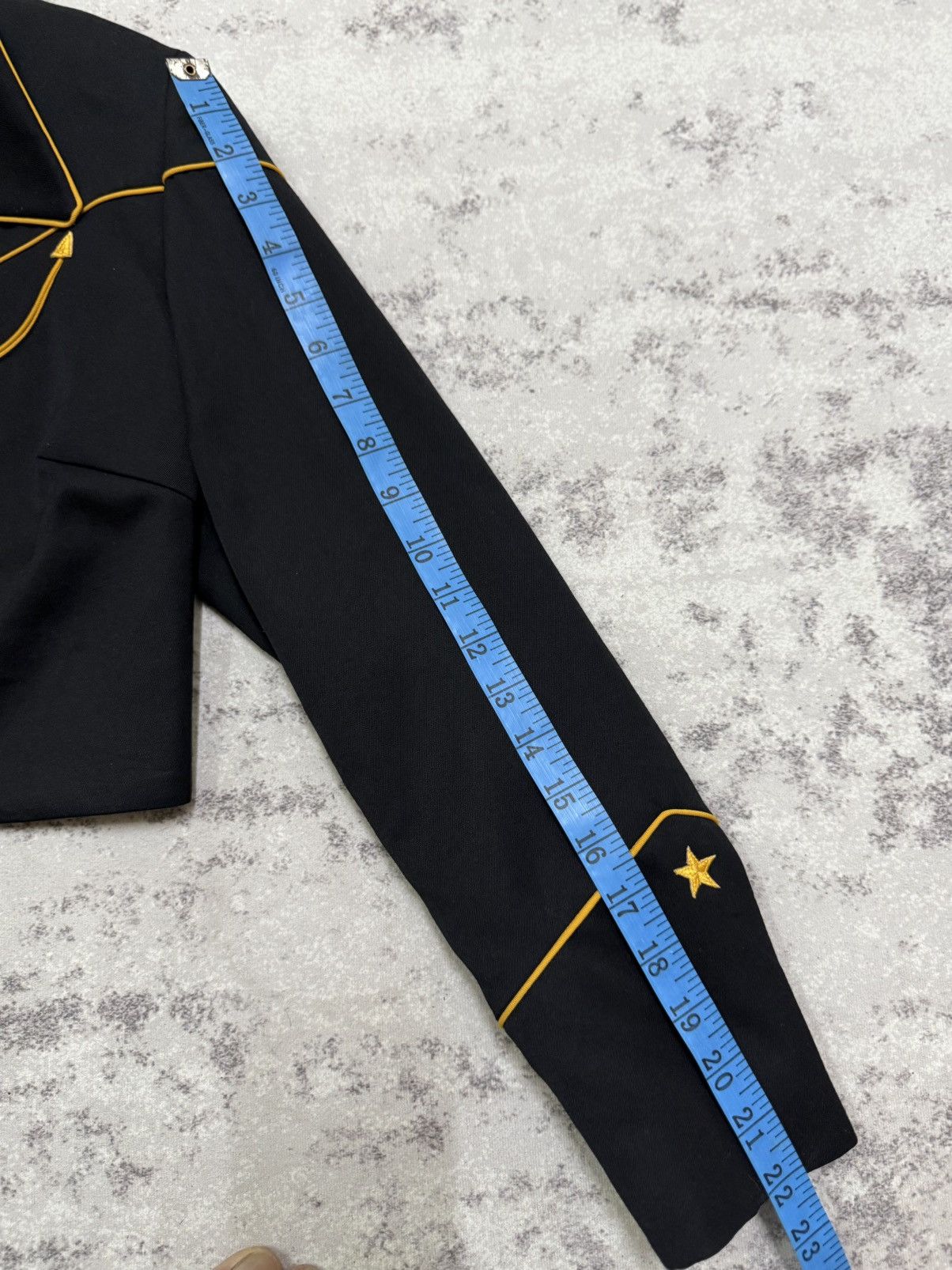 Norma Kamali Norma Kamali cropped western jacket with yellow piping Size S / US 4 / IT 40 - 17 Thumbnail