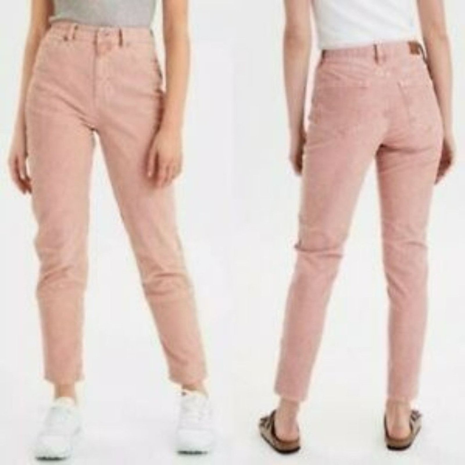 American Eagle Outfitters American Eagle Women's Super Stretch Corduroy Curvy Mom Size 34" / US 12 / IT 48 - 8 Thumbnail