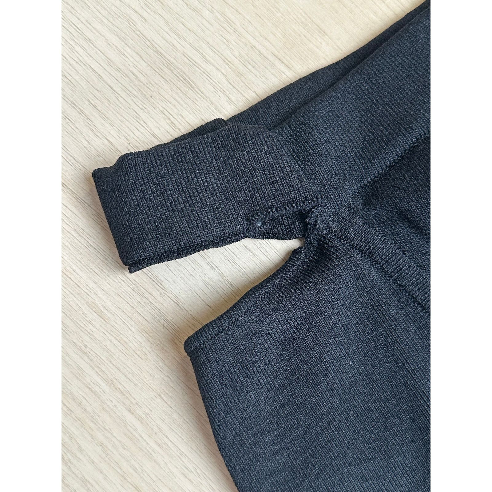 Zara Rare ZARA x Kaia Gerber Black Biker Short - Size S - Mint Size S / US 4 / IT 40 - 6 Thumbnail