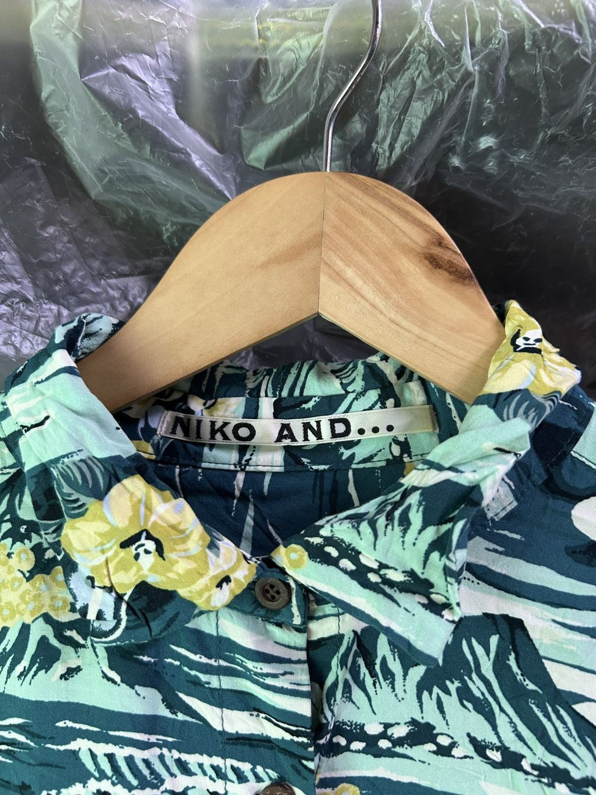 Japanese Brand Niko And Rayon Hawaiian Shirt Size US XL / EU 56 / 4 - 9 Thumbnail