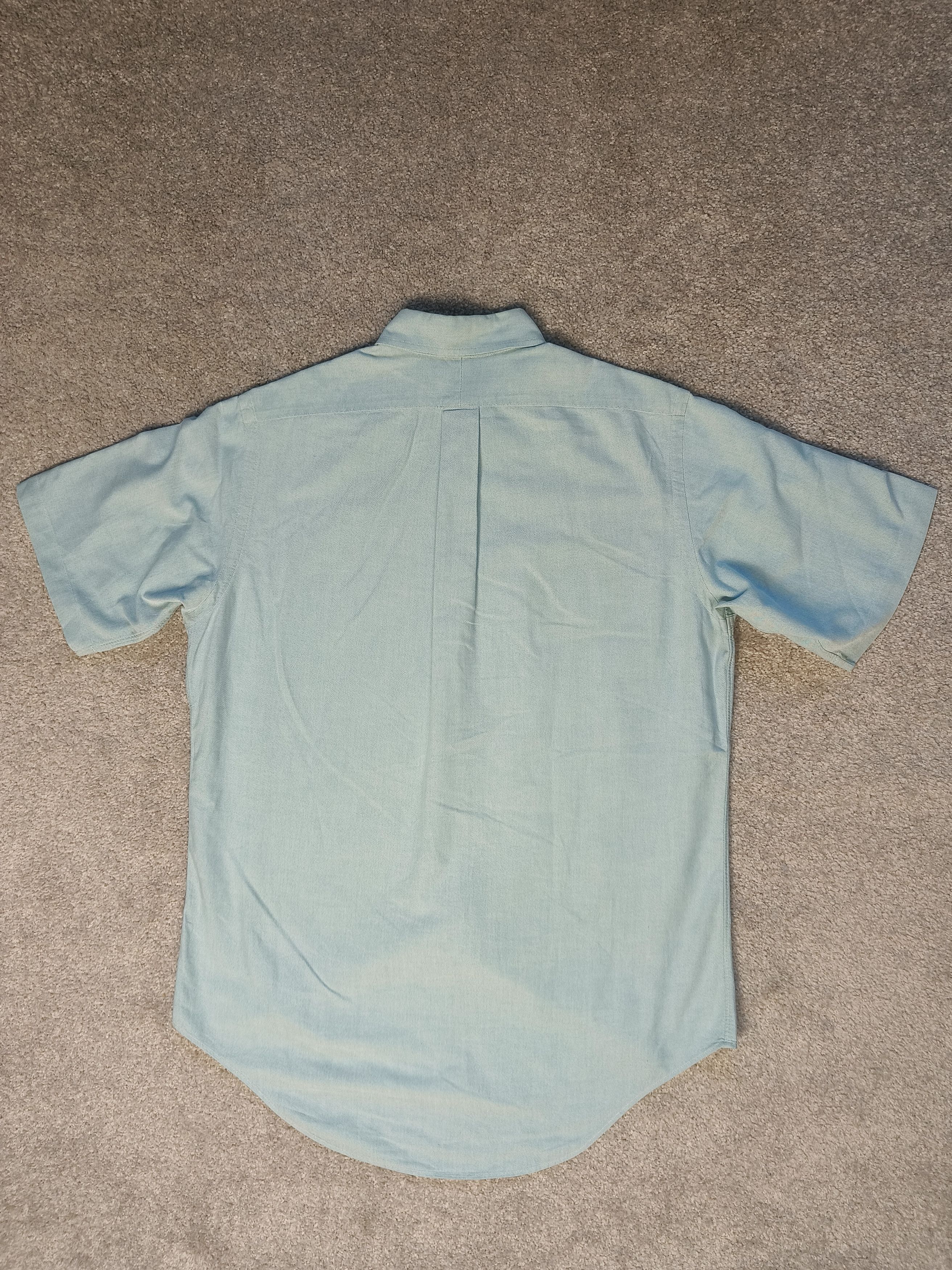 Polo Ralph Lauren Polo Ralph Lauren 90s Short Sleeve Button Down Oxford Shirt Size US L / EU 52-54 / 3 - 5 Thumbnail
