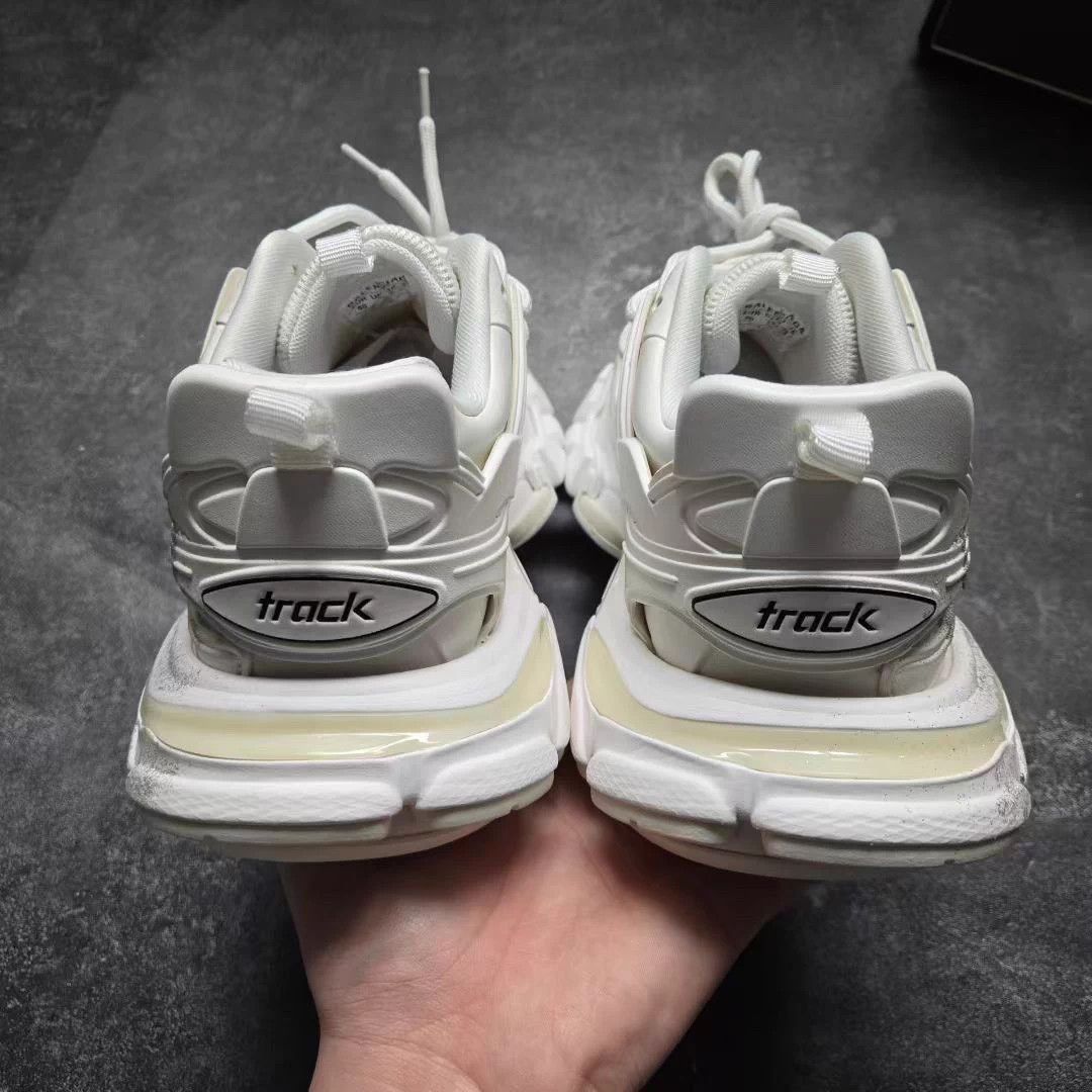 Balenciaga BALENCIAGA TRACK White EU40 New Box Size US 7 / EU 40 - 3 Thumbnail