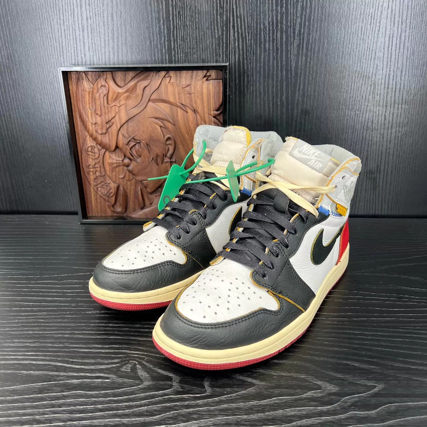 Nike Jordan 1 Union Black Red 41 Size US 8 / EU 41 - 1 Thumbnail