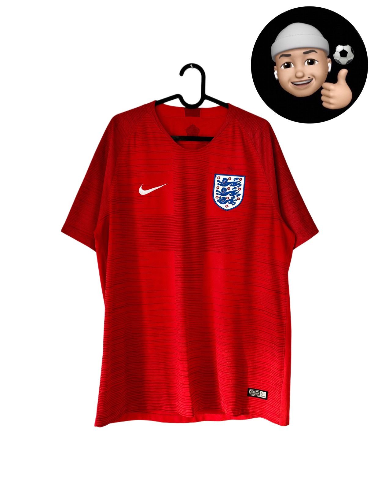 Nike 2018 2020 England National Nike Home Away Soccer Jersey Kit Size US L / EU 52-54 / 3 - 1 Thumbnail