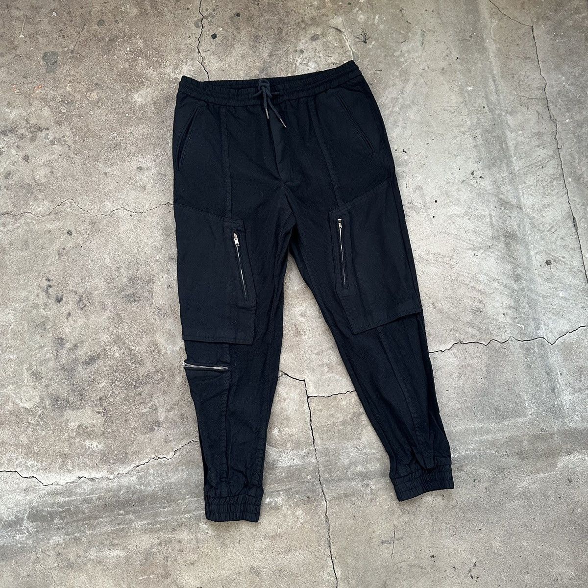 Juun.J Wool Cargo Joggers Size US 32 / EU 48 - 2 Thumbnail