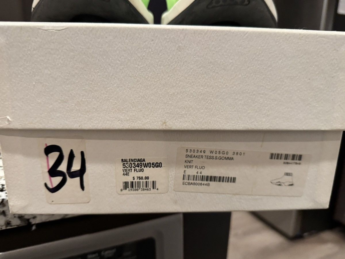 Balenciaga Balenciaga Speed Trainer Green Size US 11 / EU 44 - 15 Thumbnail