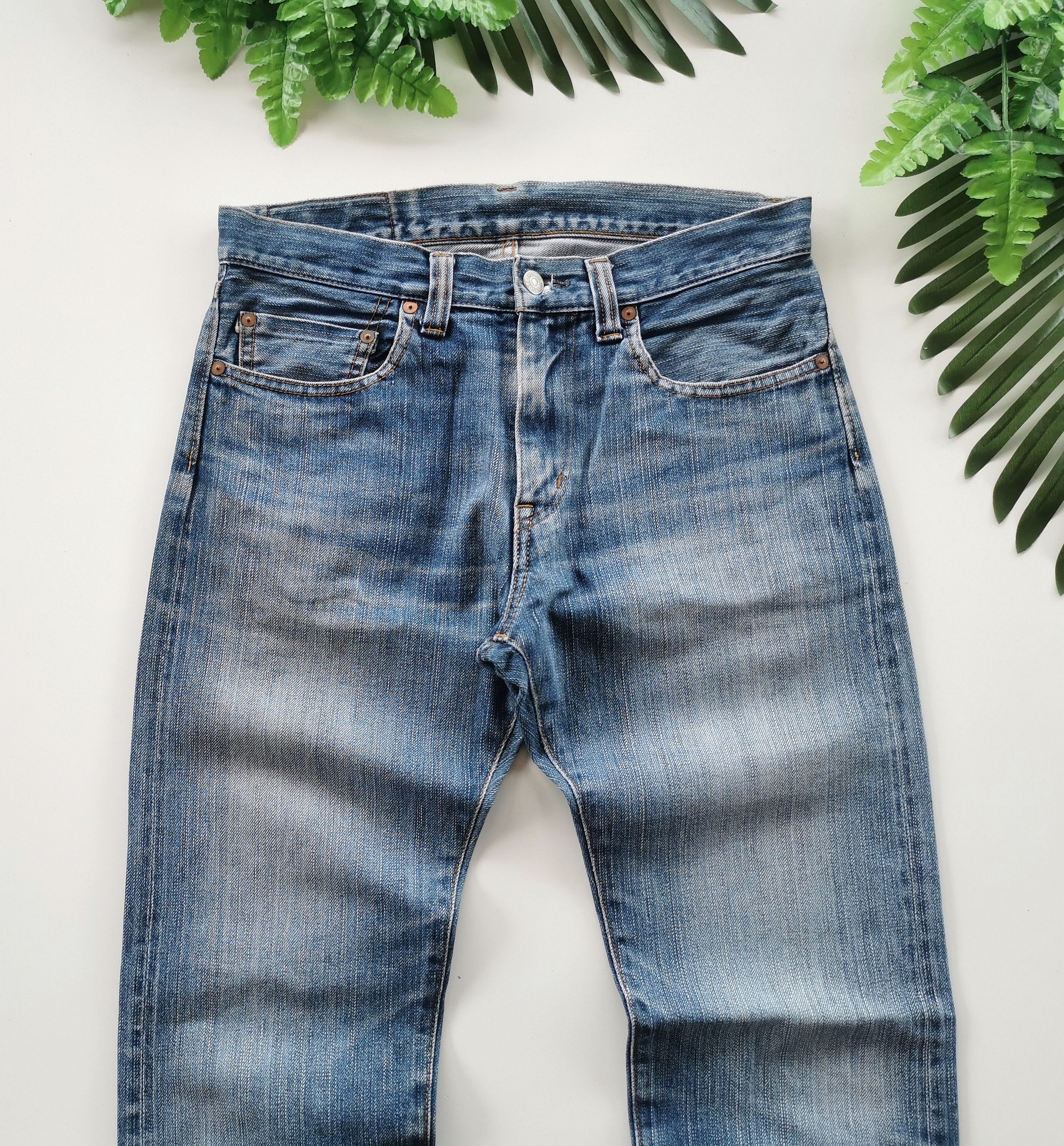 KOJIMA GENES Kojima Genes Selvedge Slim Fit Denim Jeans Size US 31 - 2 Thumbnail
