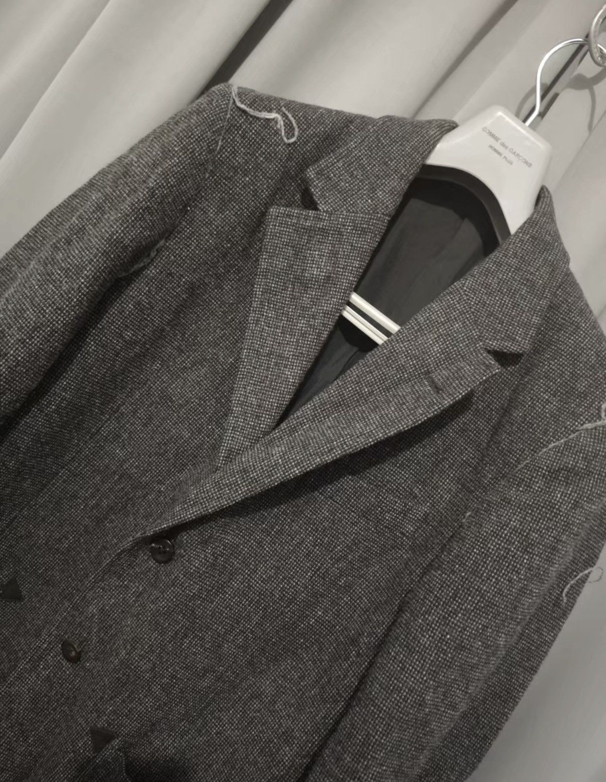 The Letters The Letters Fall/Winter Wool Cut-Off Frayed Blazer Size US S / EU 44-46 / 1 - 4 Thumbnail