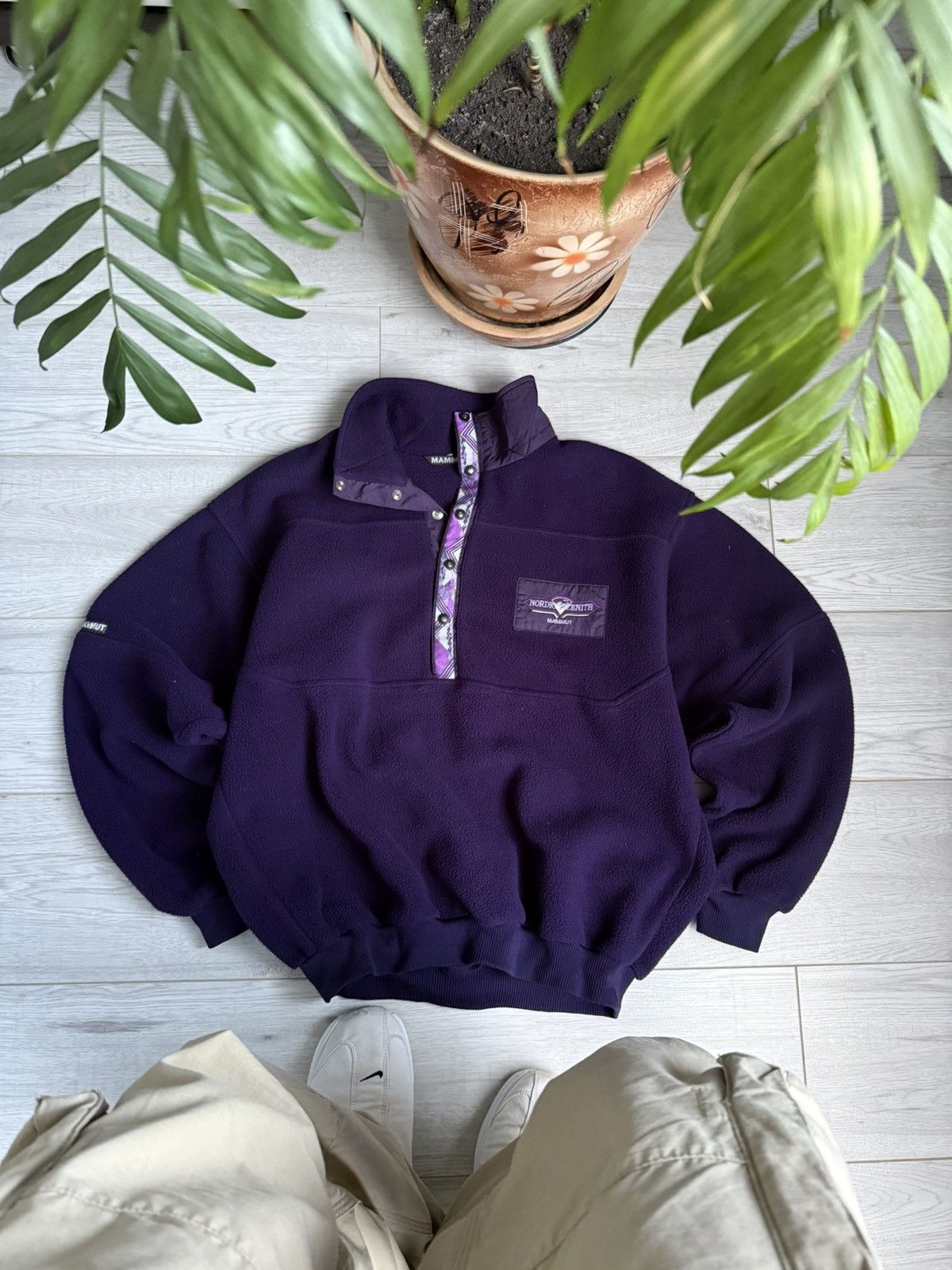 Vintage Mammut cozy fleece jacket Sherpa Mammut