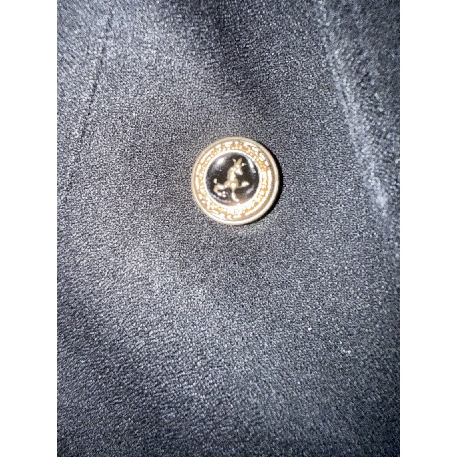 Zara Zara Black Blazer Good Crest Buttons Small Size S / US 4 / IT 40 - 3 Thumbnail