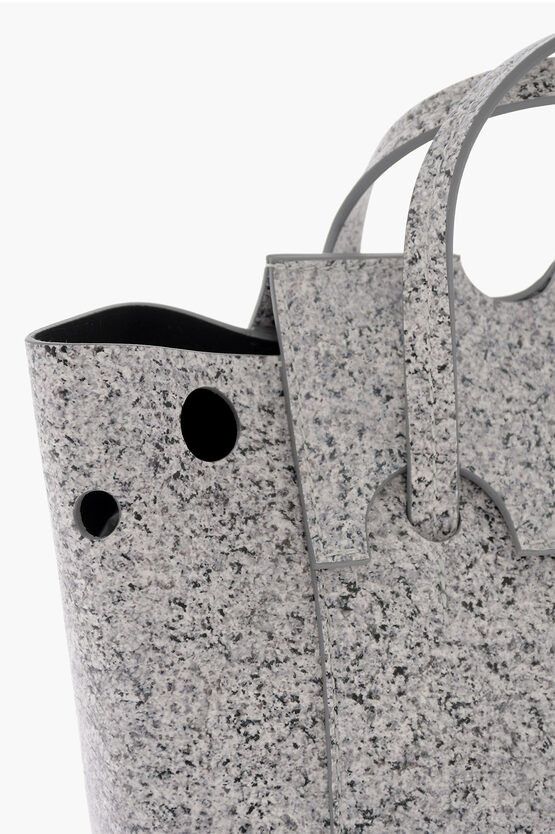 Off-White o1gr1nt0125 Size: OS / Burrow Tote 25 Bag in Grey Size ONE SIZE - 4 Thumbnail