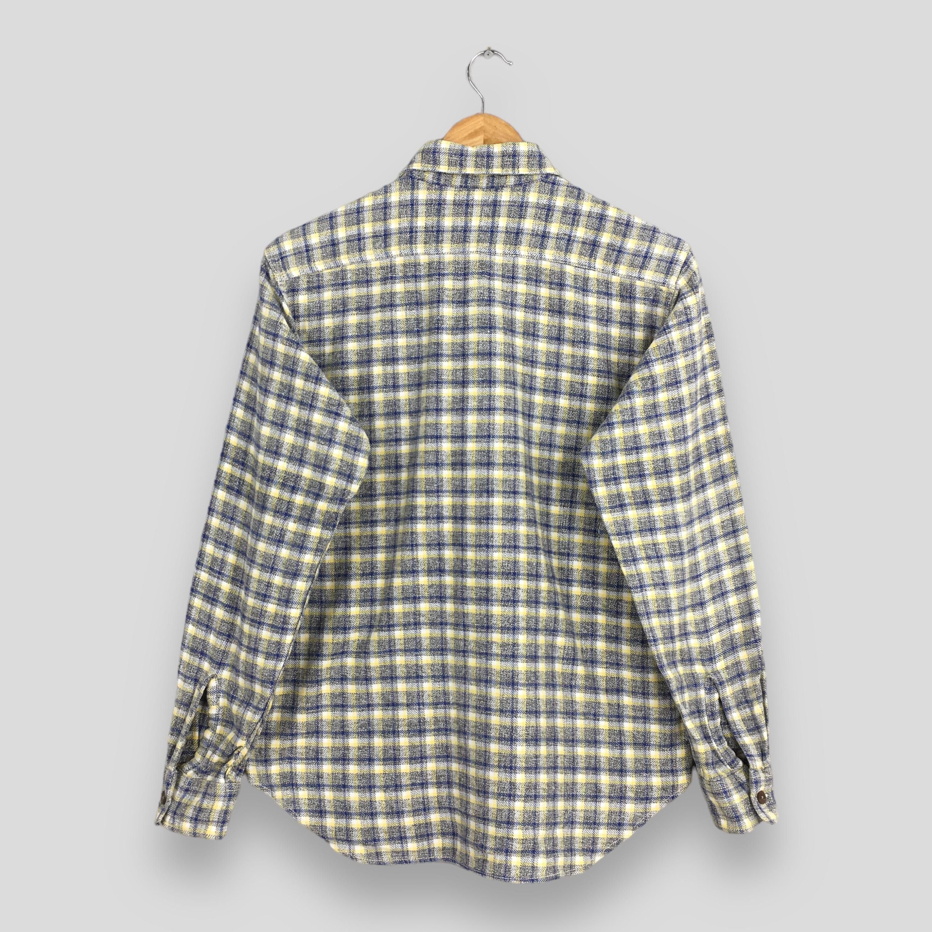 45rpm × HOLLYWOOD RANCH MARKET × Japanese Brand Vintage 90's 45rpm Japan Checkered Shirt Medium Size US M / EU 48-50 / 2 - 8 Thumbnail