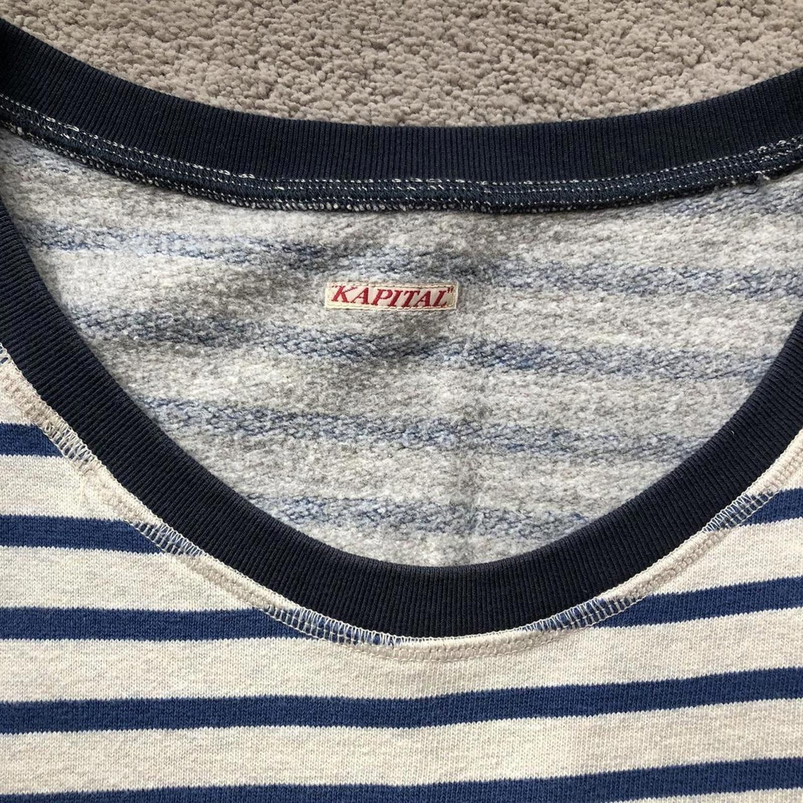 Kapital Kapital Striped Sweater Vest Size US M / EU 48-50 / 2 - 2 Thumbnail