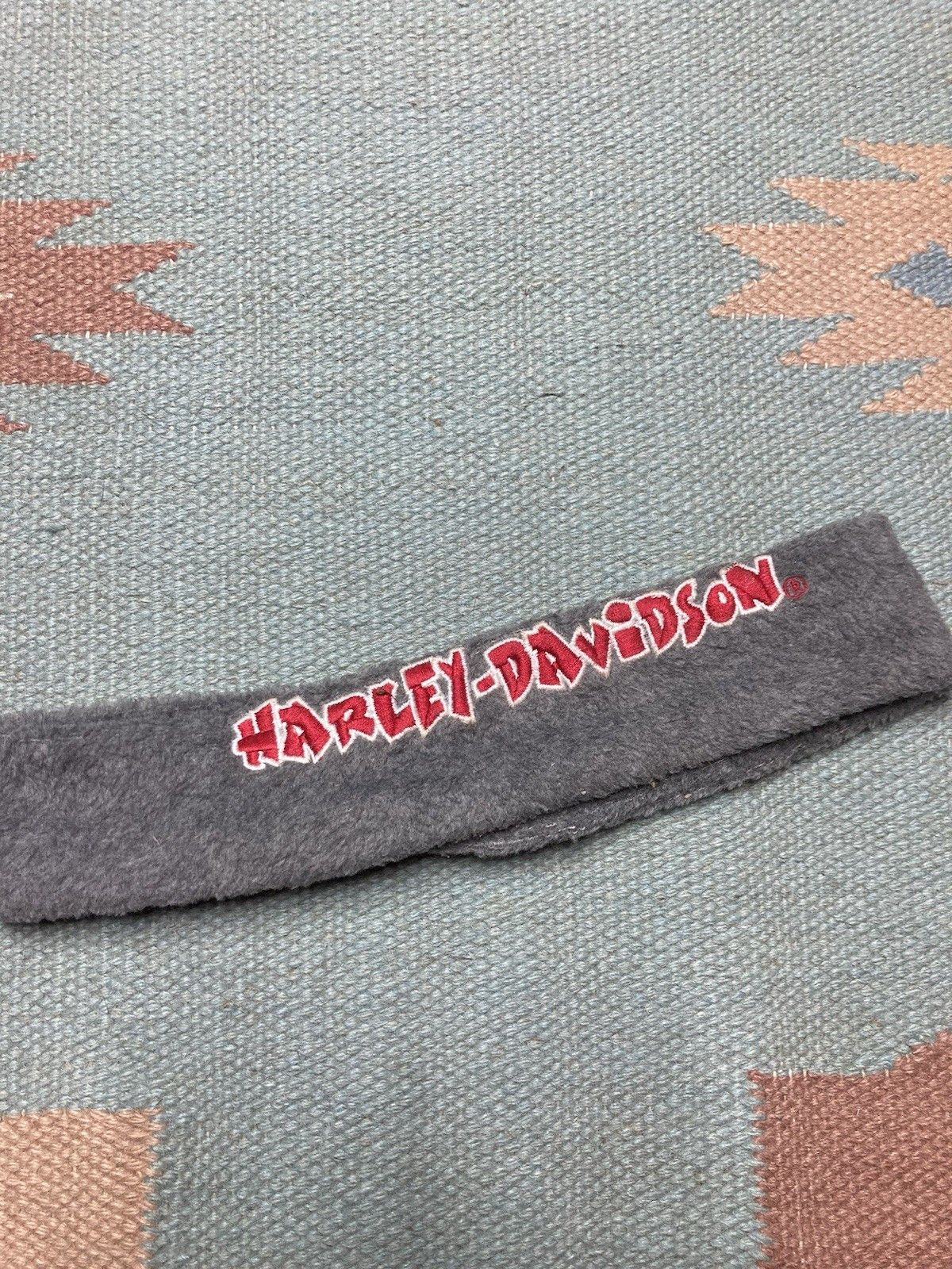 Vintage Harley Davidson motorcycles headband sweatband spellout soft Size ONE SIZE - 2 Thumbnail