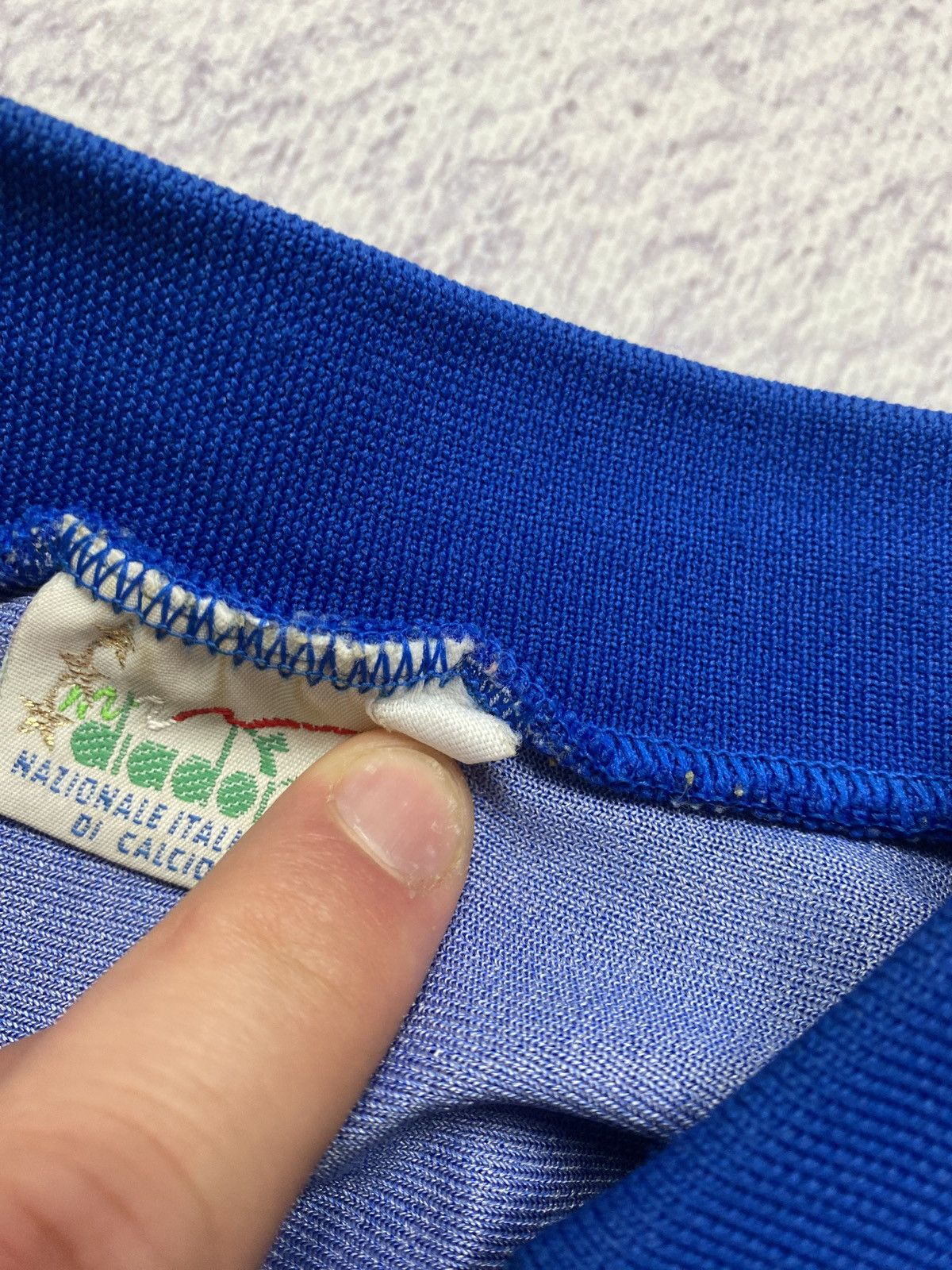 Diadora × Vintage Vintage Diadora Italia 1986 1990 Home Soccer Jersey Size US S / EU 44-46 / 1 - 8 Thumbnail