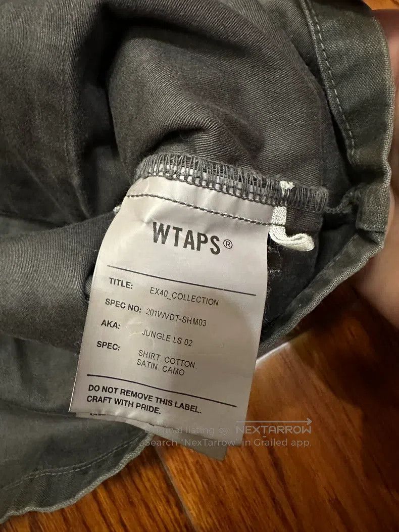 Wtaps Wtaps Dark camouflage four-pocket jacket shirt coat Size US M / EU 48-50 / 2 - 8 Thumbnail