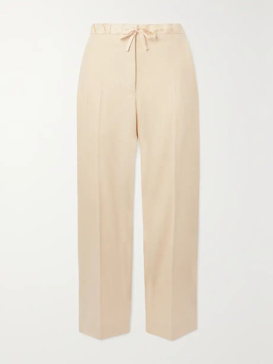 Jil Sander o1y1025 Jogger in Beige Size 27" / US 4 / IT 40 - 1 Thumbnail