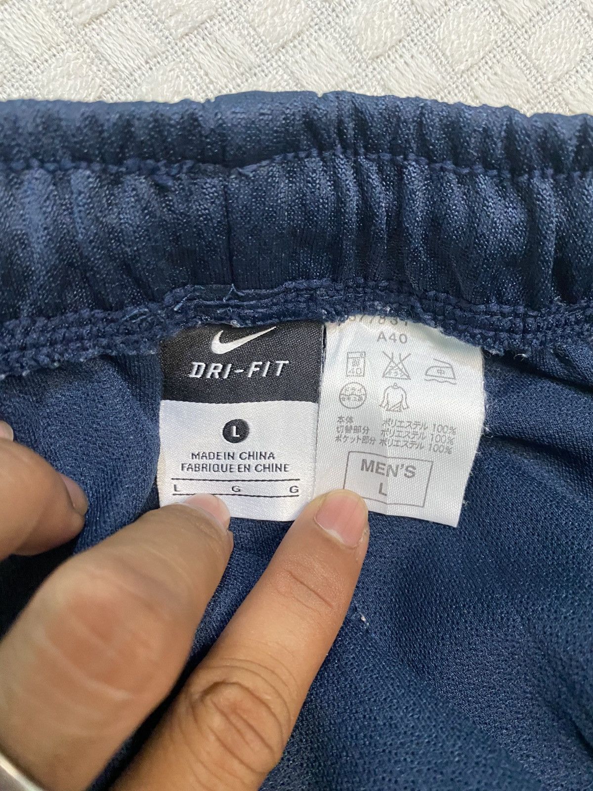 Carhartt Wip × Nike 💥 VINTAGE NIKE 90S BAGGY WIDE LEG SWOOSH TRACK PANTS Y2K Size US 36 / EU 52 - 3 Thumbnail