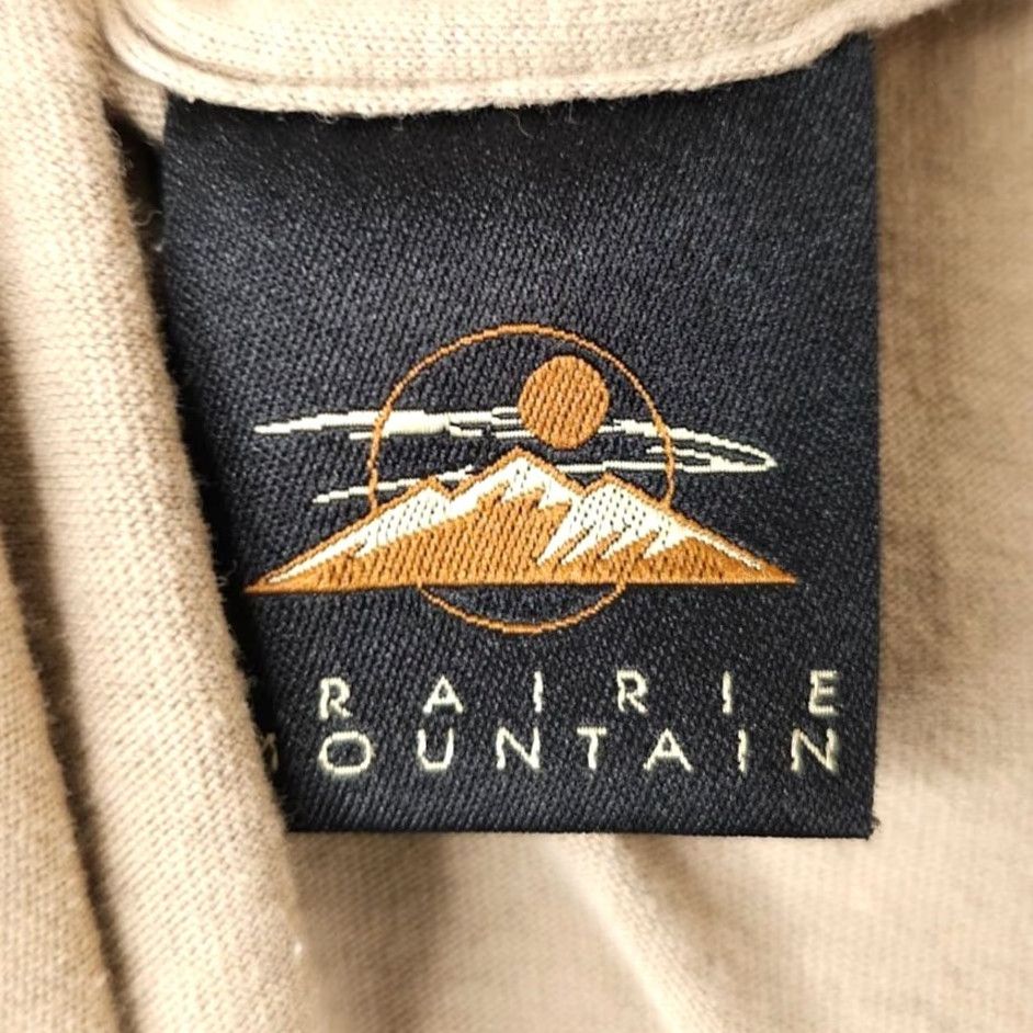 Vintage VINTAGE Prairie Mountain T Shirt Mens 2XL Beige 90s Travel Souvenir Made In USA Size US XXL / EU 58 / 5 - 7 Thumbnail