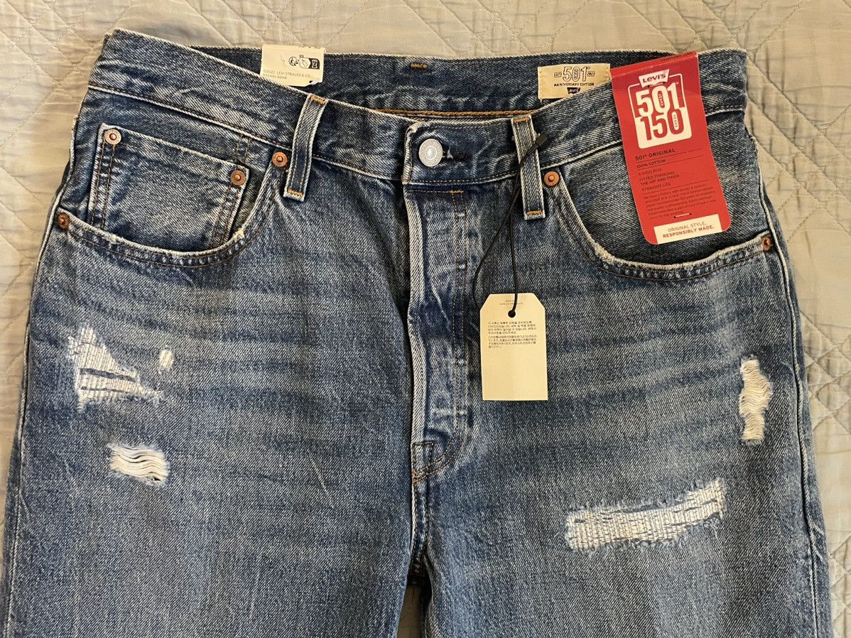 Levi's Limited-edition Levi’s ® 501 ® ORIGINAL Selvedge Jeans Size US 32 / EU 48 - 4 Thumbnail