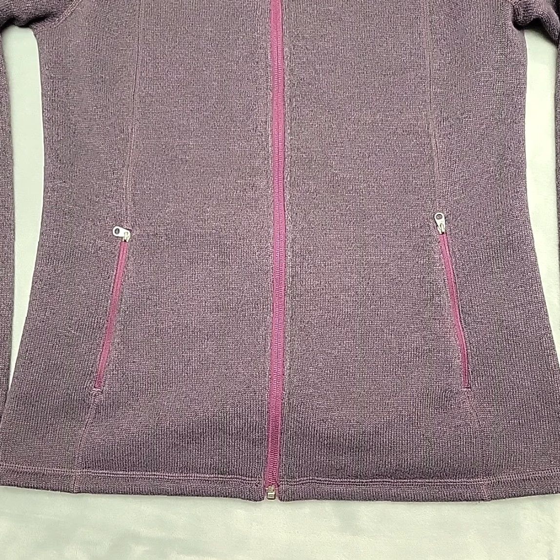 Marmot Marmot Women's Sweater Full Zip Purple Polartec Fleece Pullover Casual M Size M / US 6-8 / IT 42-44 - 2 Thumbnail