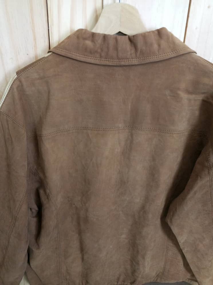 Designer × Vintage Vintage Leather Jacket Core Size US XL / EU 56 / 4 - 4 Thumbnail
