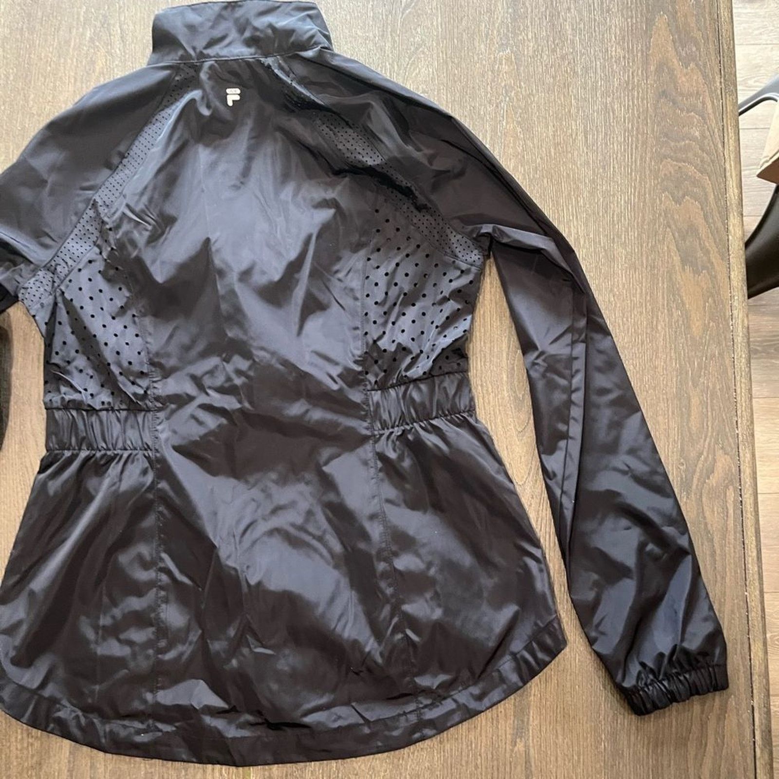 Fila NWOT Fila Womens Black Rain Jacket - Size S Size S / US 4 / IT 40 - 9 Thumbnail