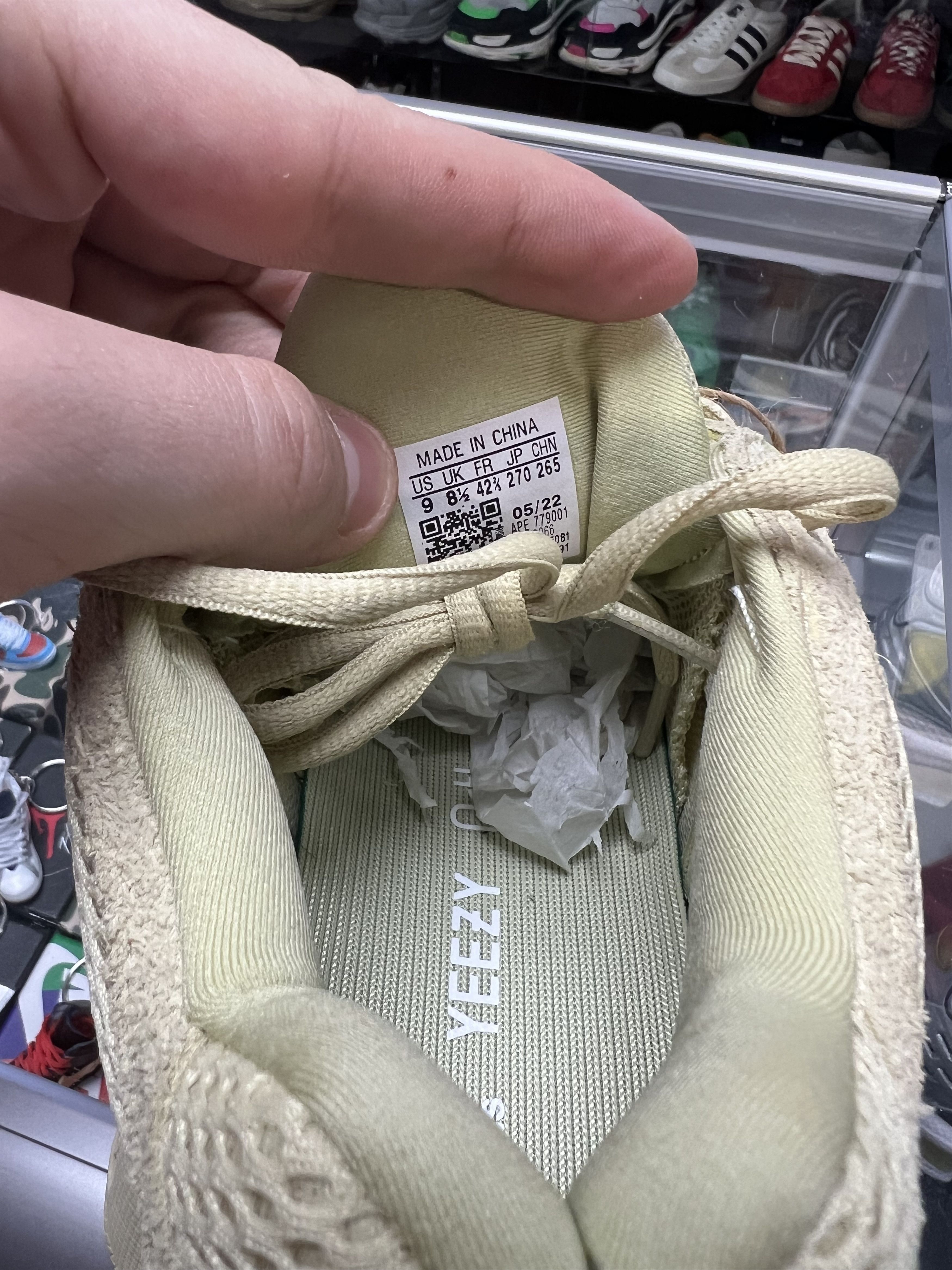 adidas gazelle silver green womens Yeezy 500 “Super Moon Yellow” main image 1