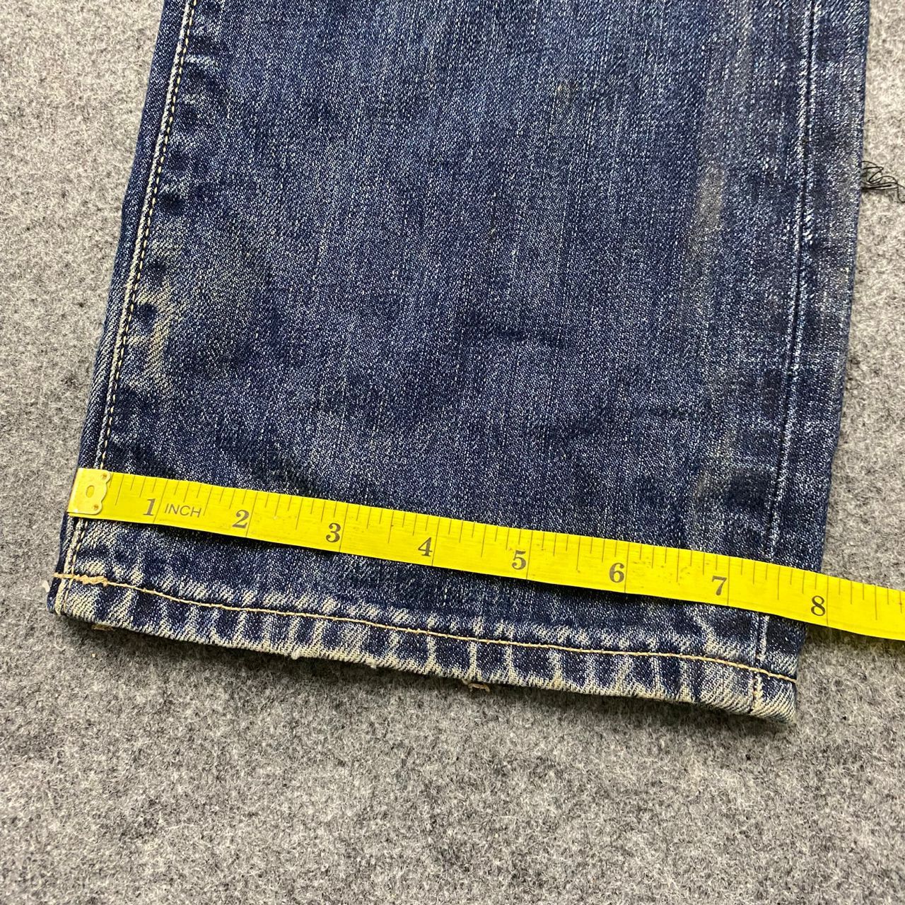 Japanese Brand 💥Best Offer💥Vintage Uniqlo Jeans Distressed Denim Size US 33 - 7 Thumbnail