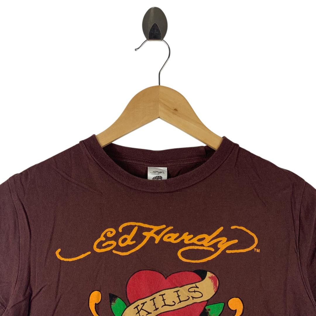 Ed Hardy ED HARDY by CHRISTIAN AUDIGIER skull printed tee Size M / US 6-8 / IT 42-44 - 2 Thumbnail