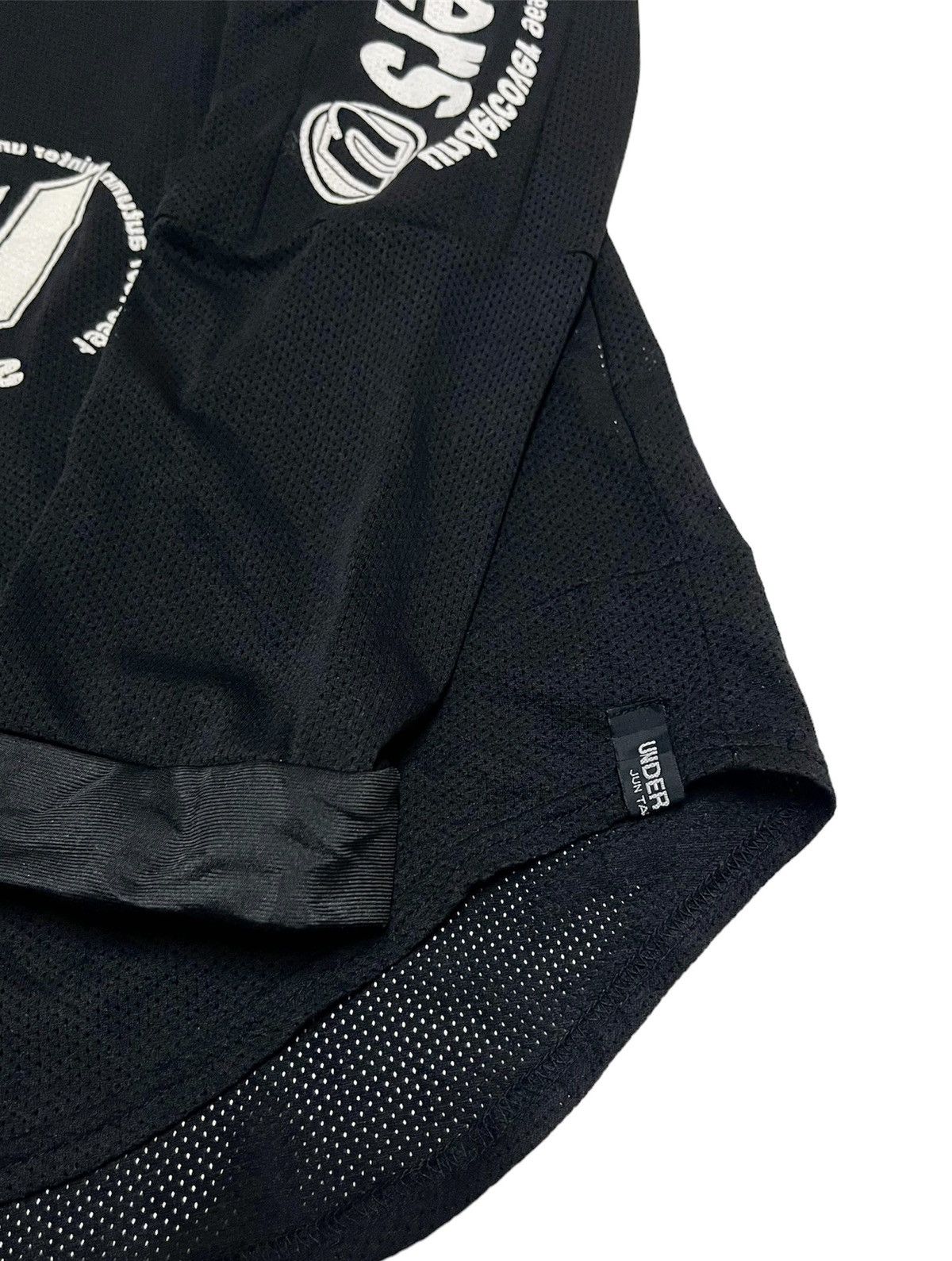 Jun Takahashi × Undercover 🔥Vtg Undercover 1996 Go Crackers Racing Mesh Jersey L/S Size US M / EU 48-50 / 2 - 7 Thumbnail