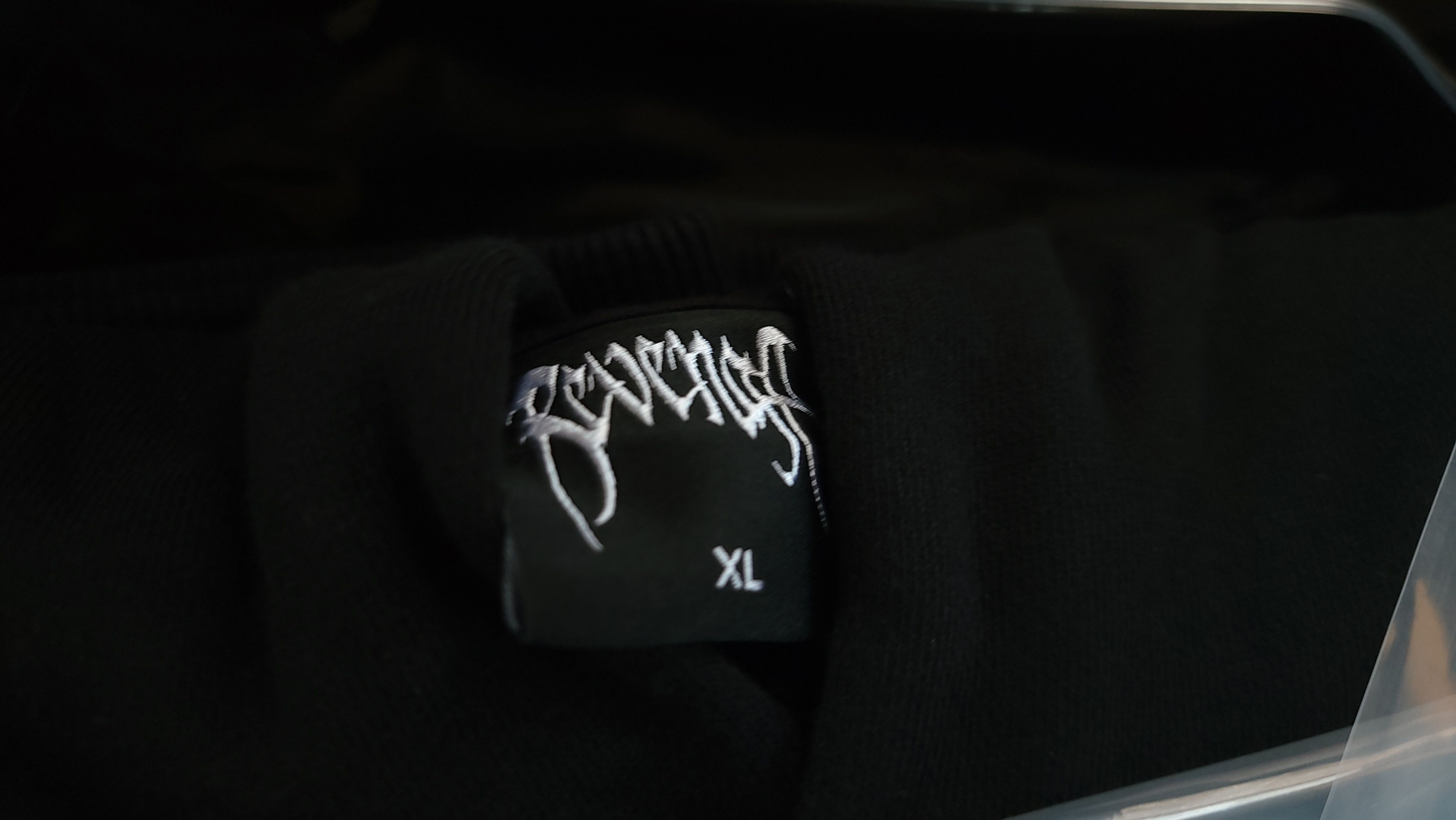 Revenge X KILL HOODIE BLACK/RED (BRED KILL) Size US XL / EU 56 / 4 - 7 Thumbnail