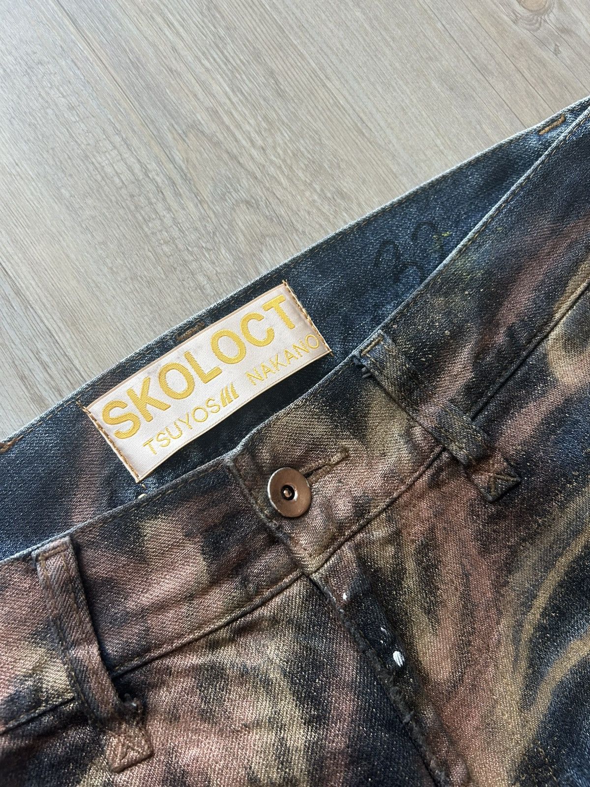 Skoloct Skoloct 1 of 1 painted denim Size US 29 - 3 Thumbnail