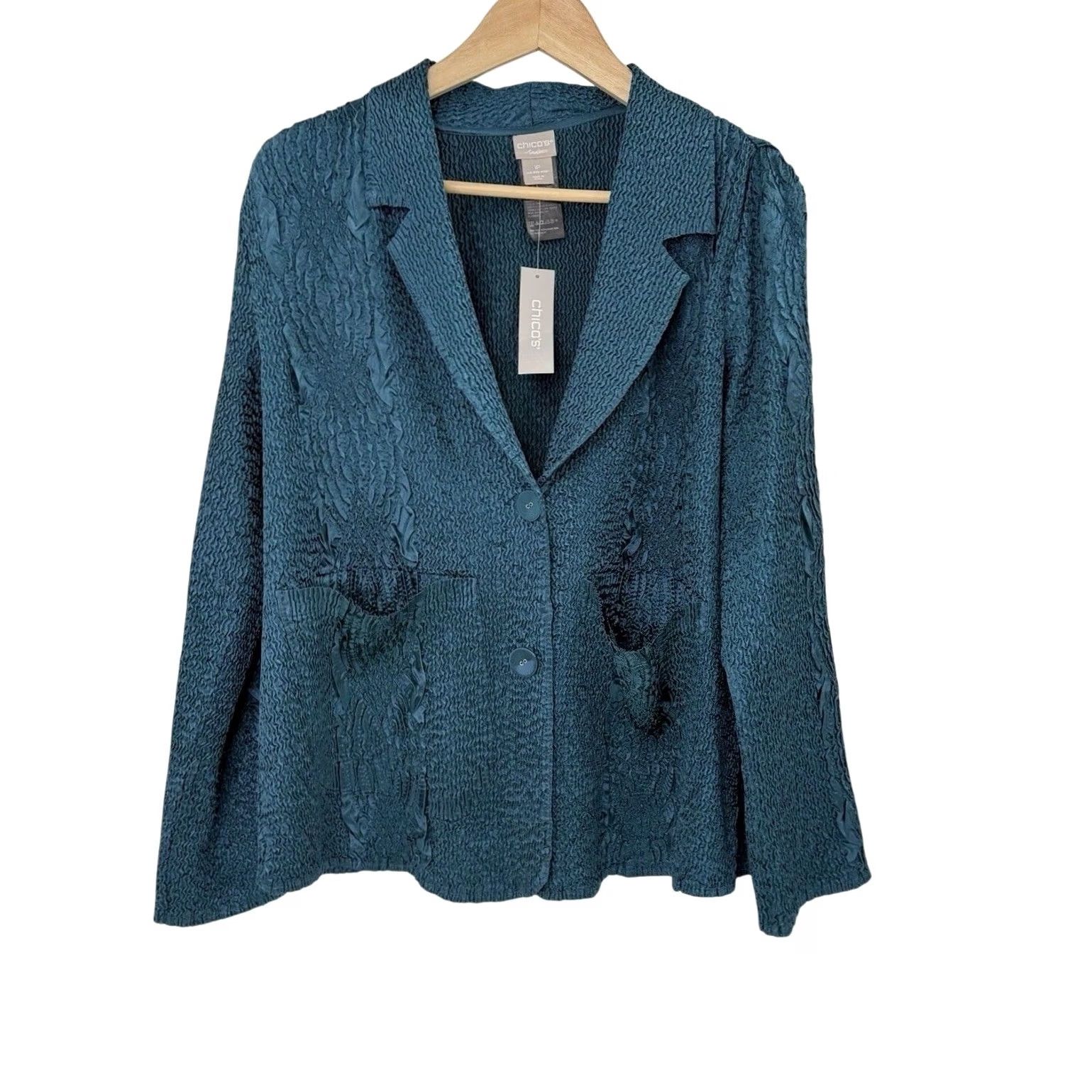 Vintage Chico's Blazer Shirt? Size 25" / US 0 / IT 36 - 2 Thumbnail