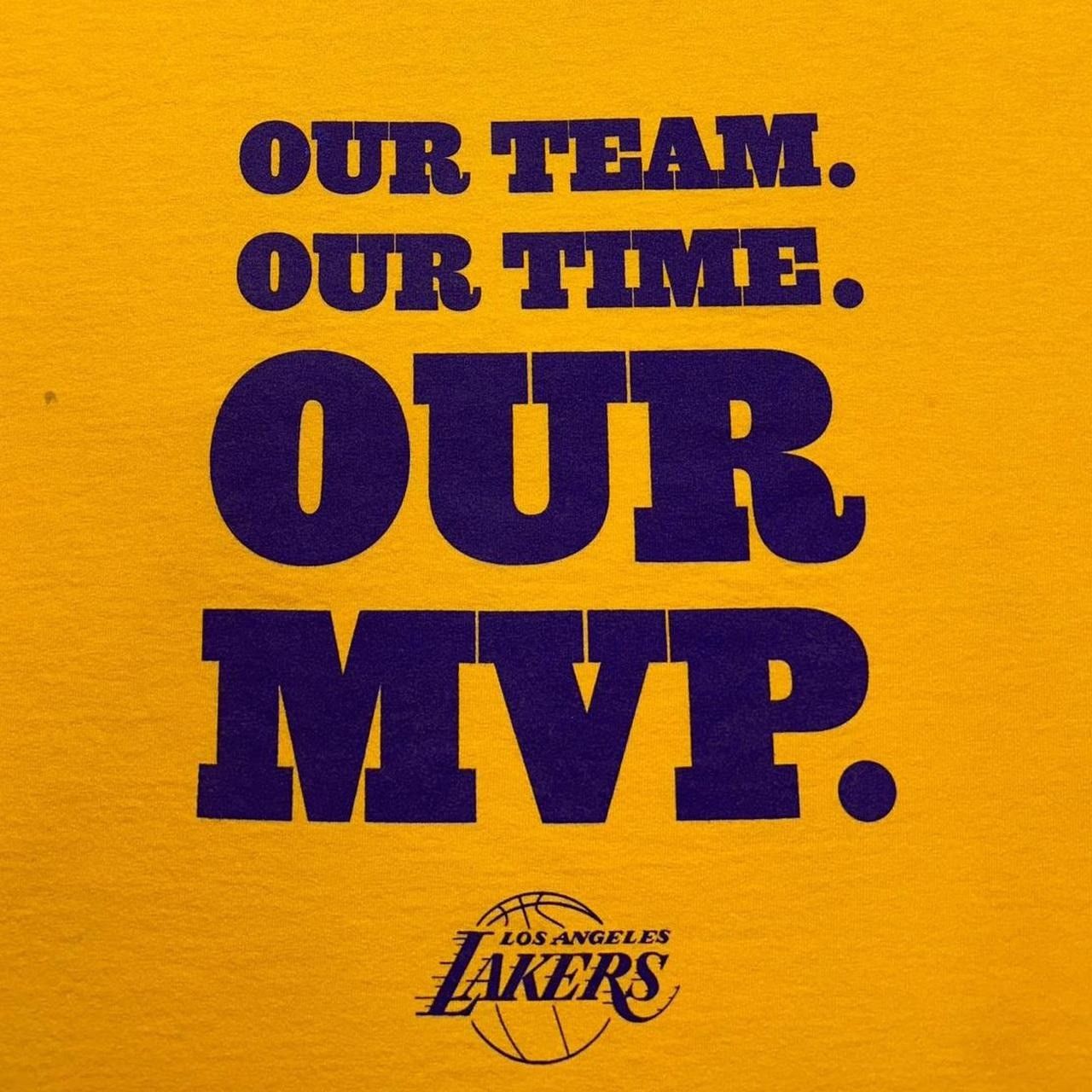 NBA × Vintage Y2K Los Angeles Lakers Our MVP Kobe Bryant T-Shirt Size US XL / EU 56 / 4 - 3 Thumbnail