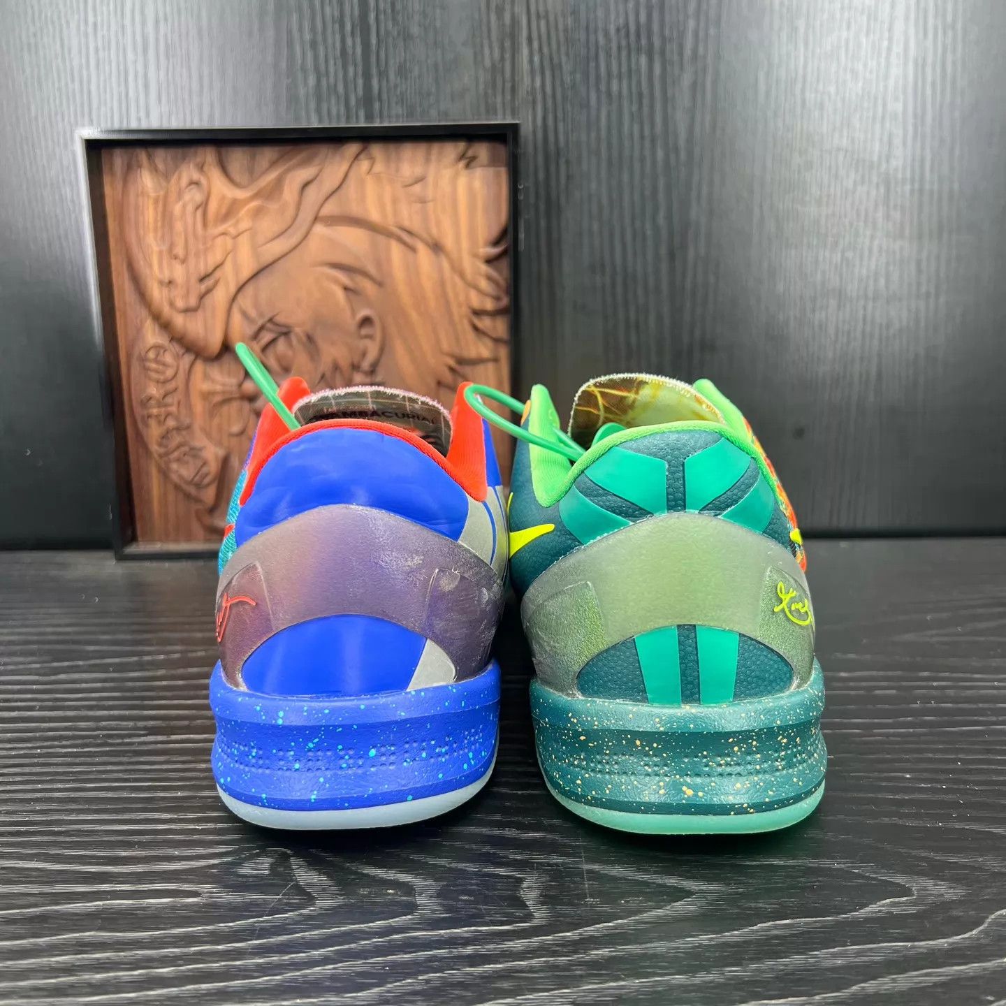 Nike zk8 Orange Blue Bicolor 42.5 Near Mint Size US 9 / EU 42 - 5 Thumbnail
