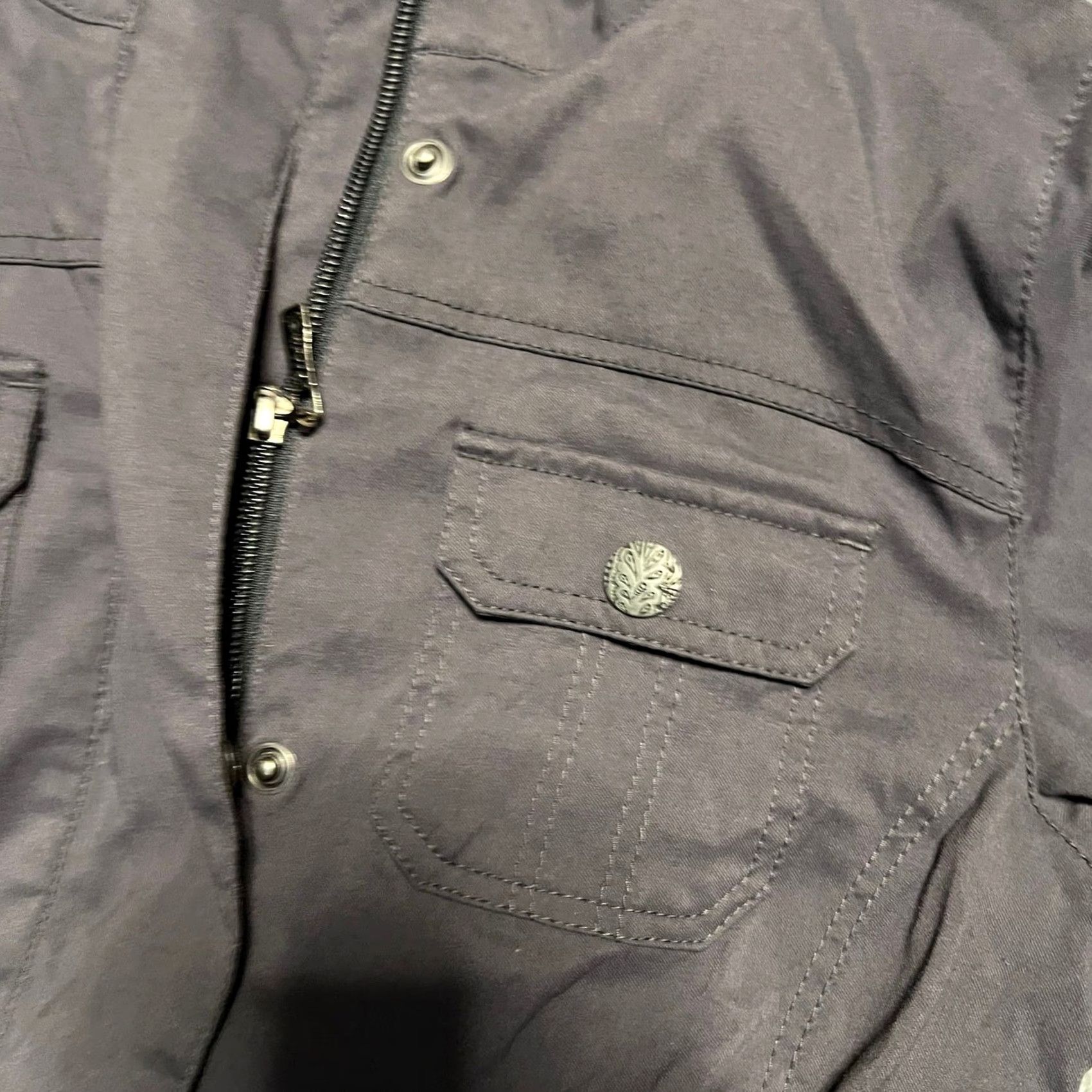 Prana PRANA Jacket Womens Small Halle All Purpose Utility Stretch Full Zip Gray Streetwear? Size S / US 4 / IT 40 - 3 Thumbnail